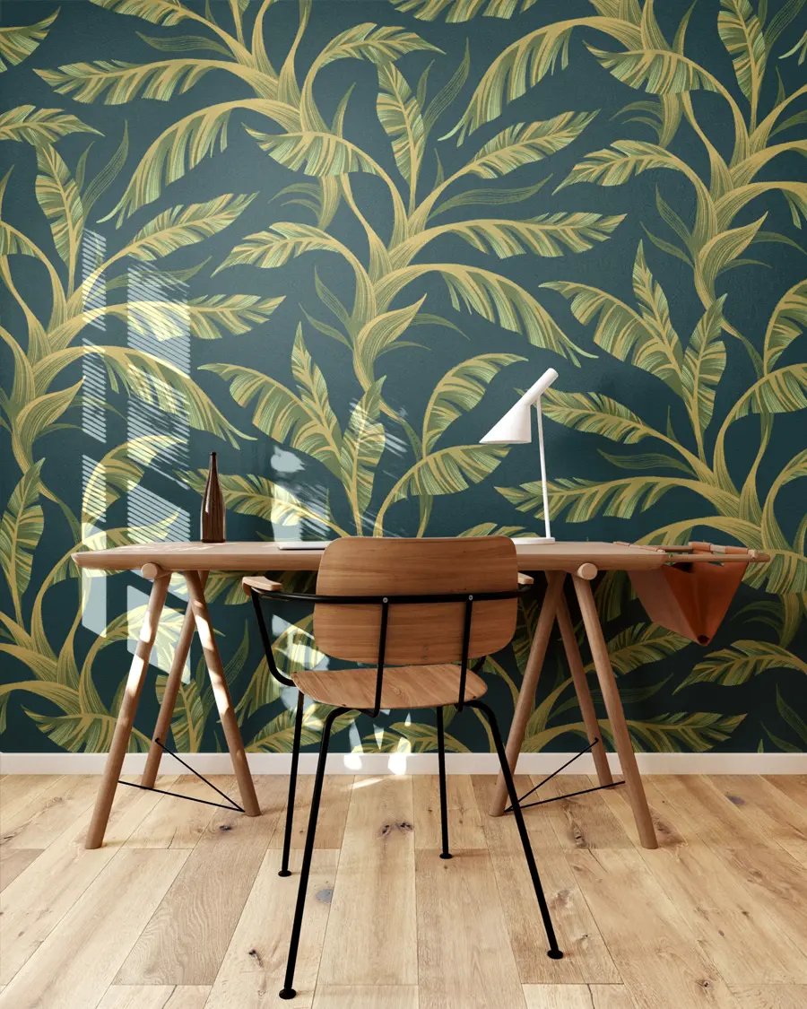 Wallpaper Mockup with Wooden Desk product image (4)
