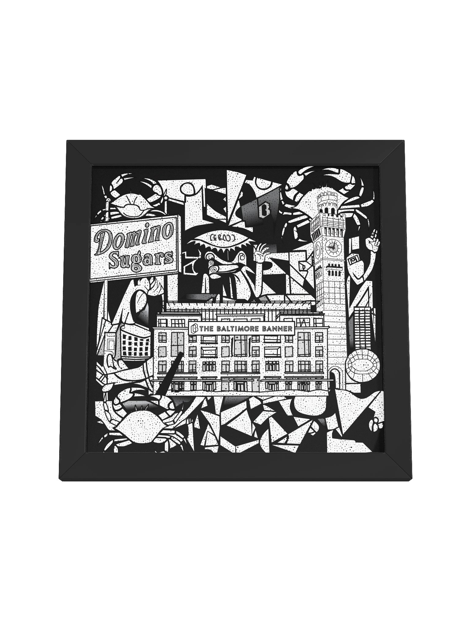Framed Harbor Print product image (46)