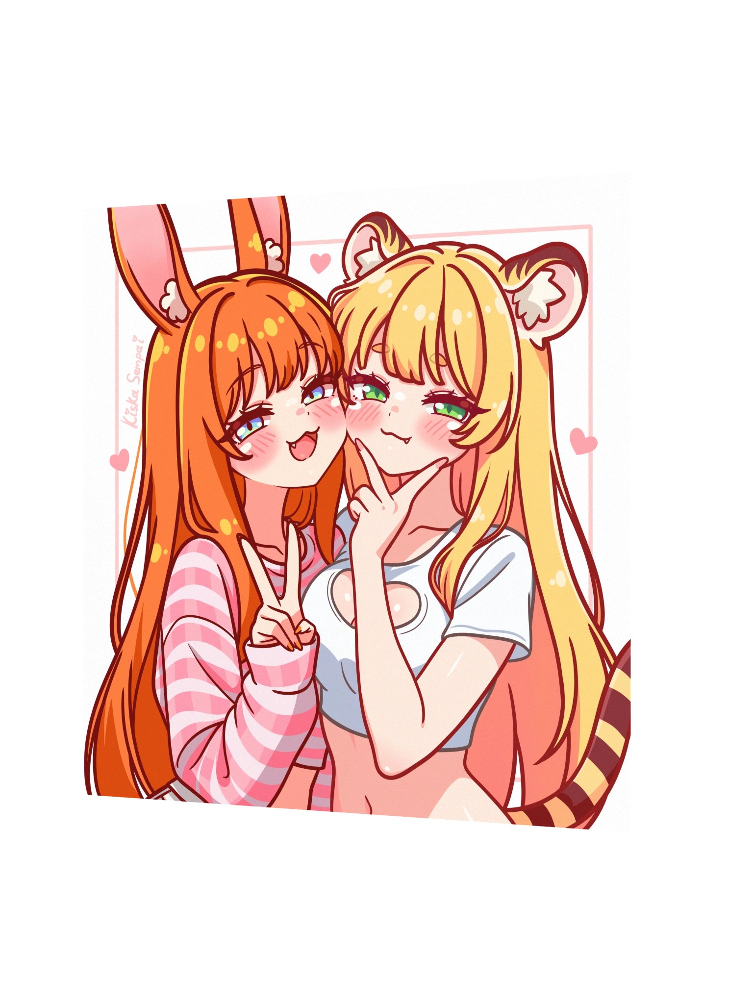 Happy Cuties Nooby & Lemon ☆ Wall Art product image (2)