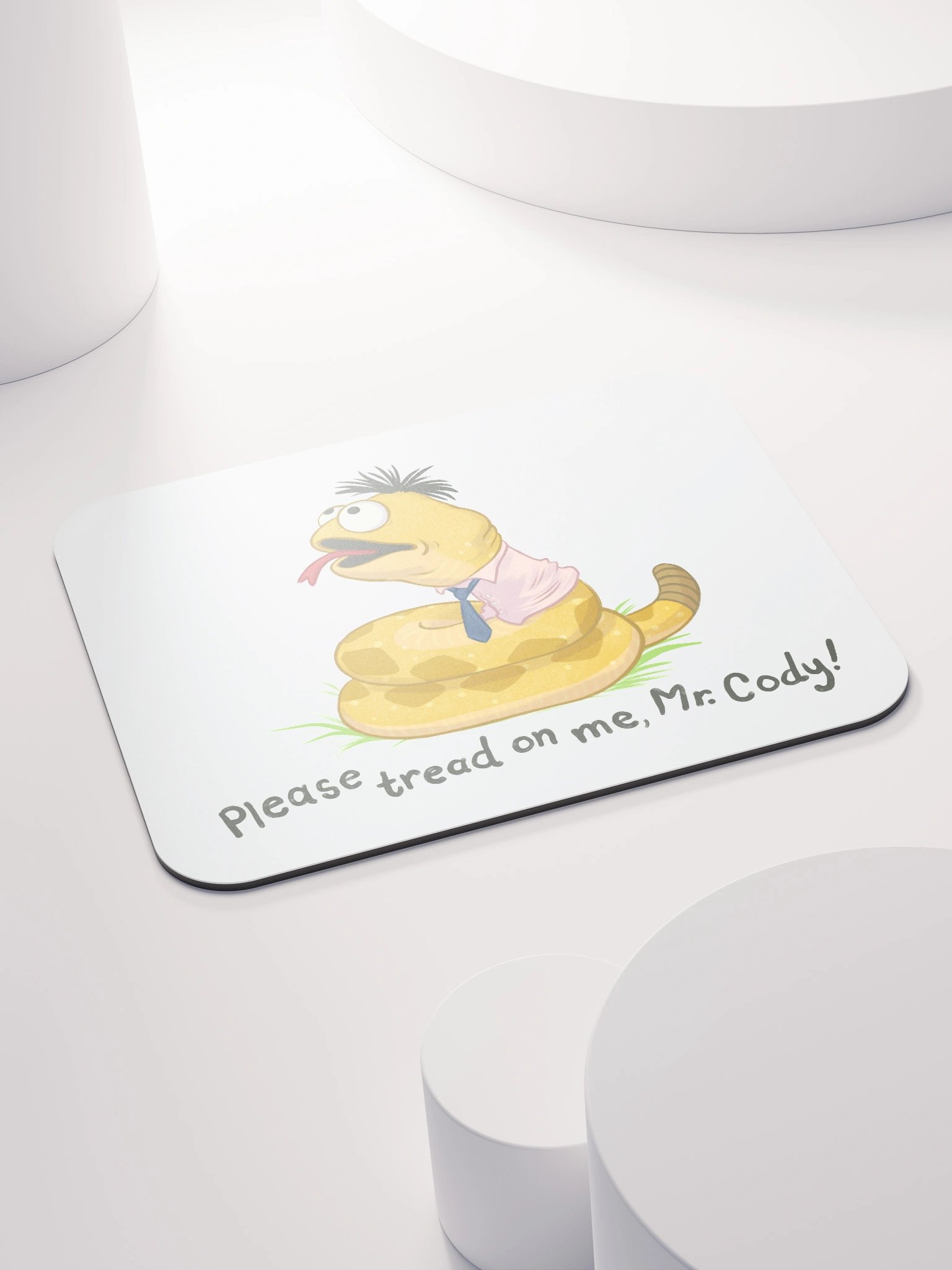 Warmbo "Please Tread On Me" Mousepad product image (4)