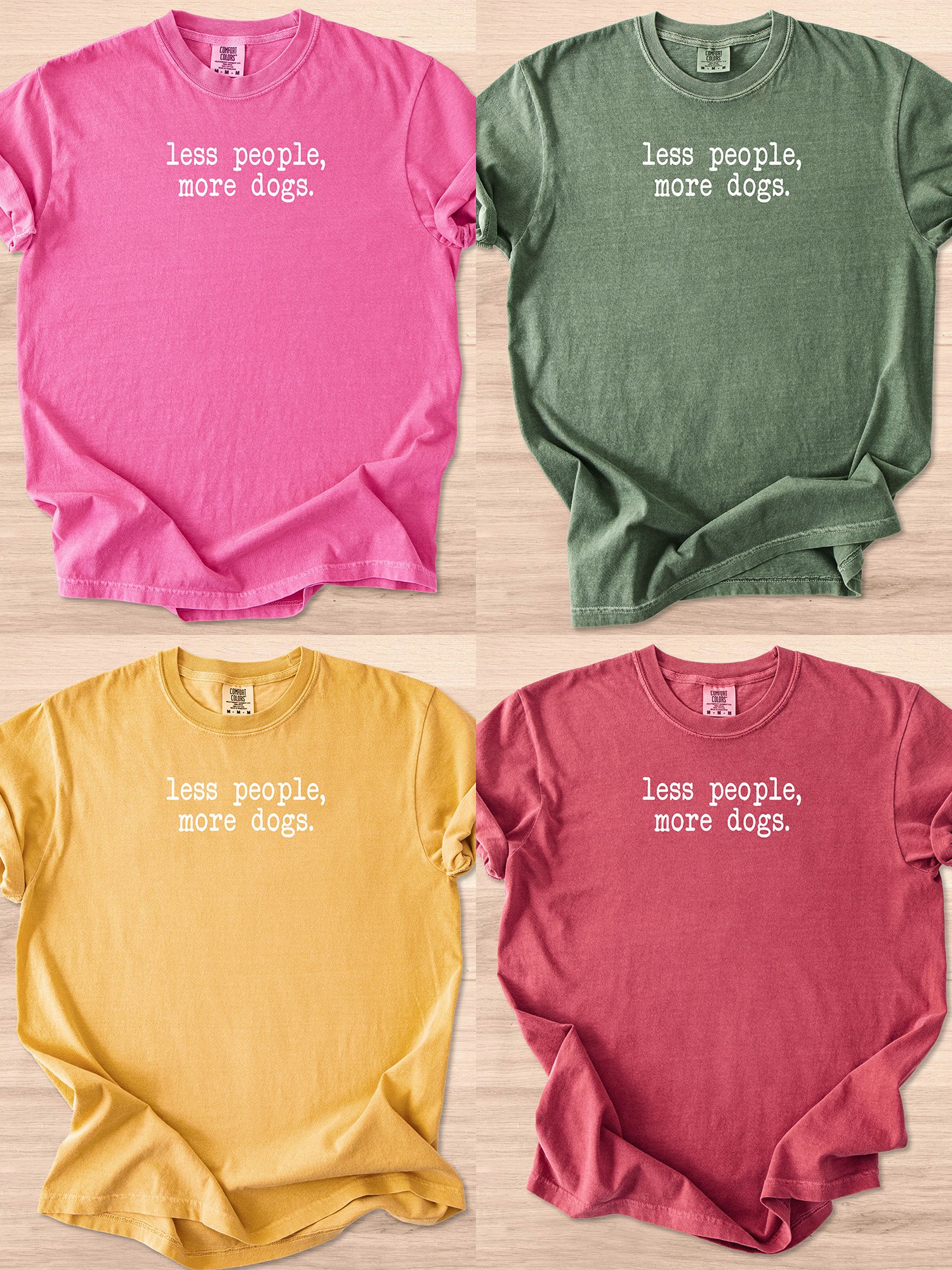Less People More Dogs Tee product image (4)