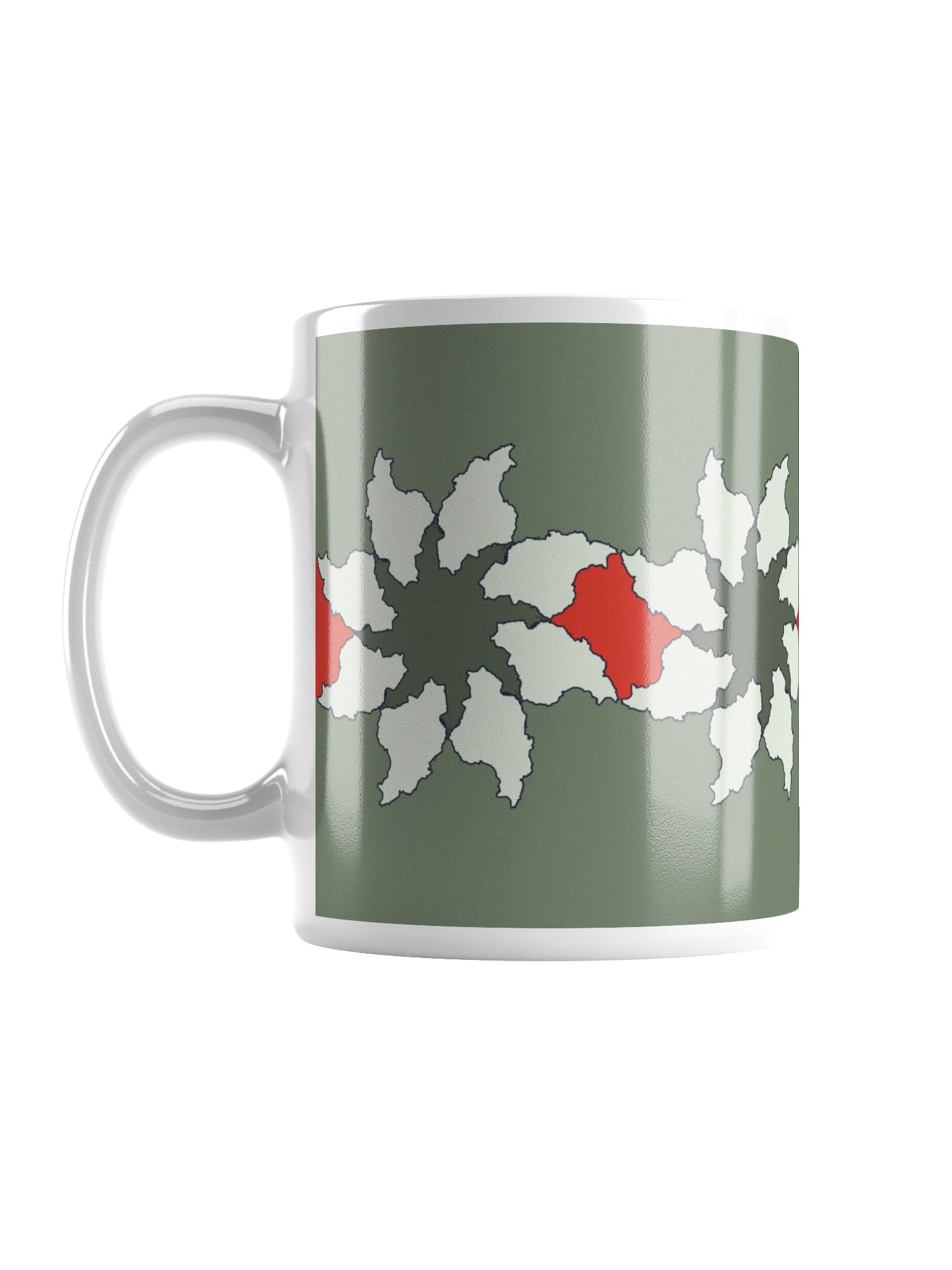 Where Iran Blooms Mug — Sage product image (1)
