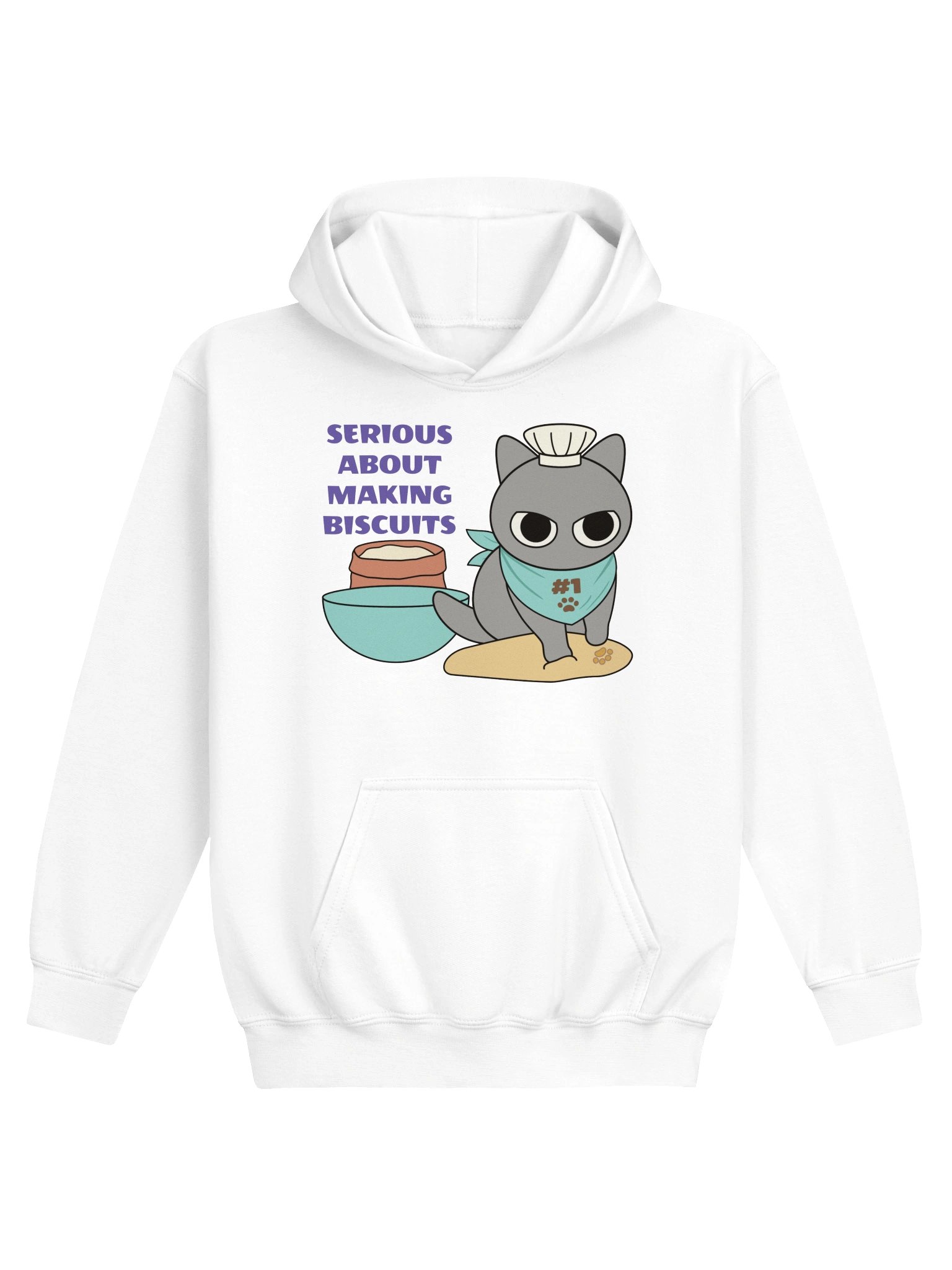 Biscuit Cat - Unisex Youth Hoodie product image (5)
