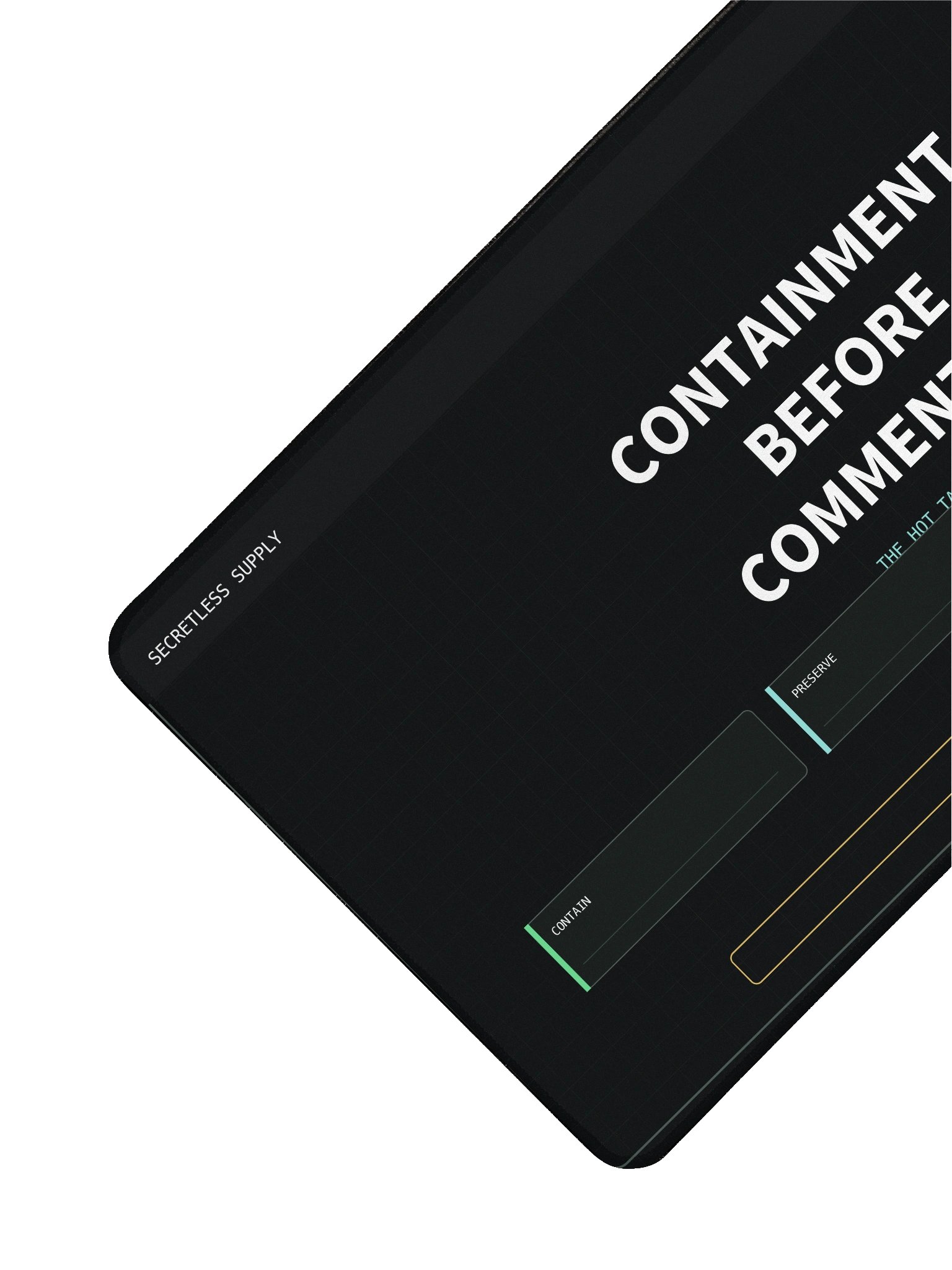 Containment Before Commentary Desk Mat product image (3)