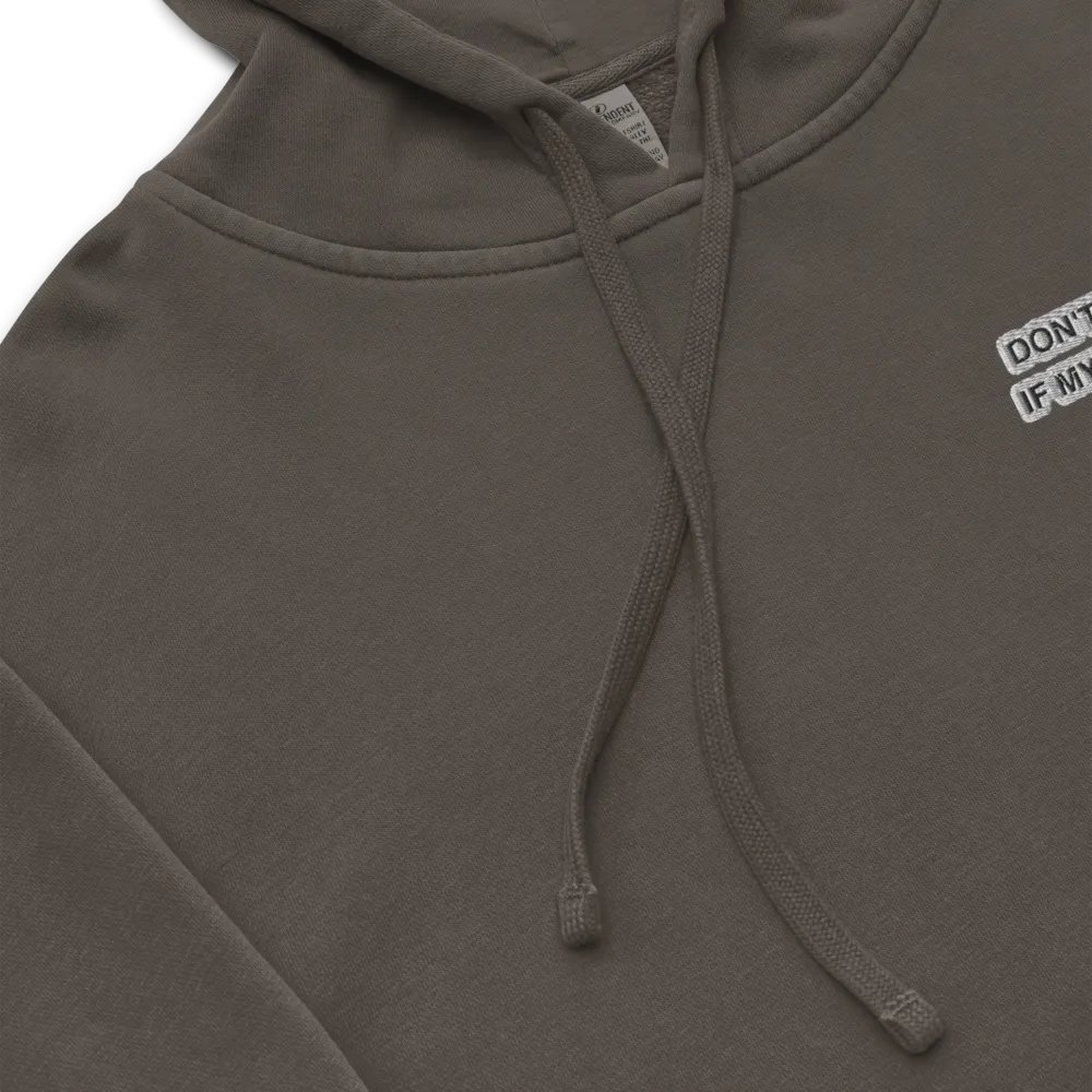 L.C. HEADPHONES ON (bubble design) embroidered pigment hoodie product image (8)