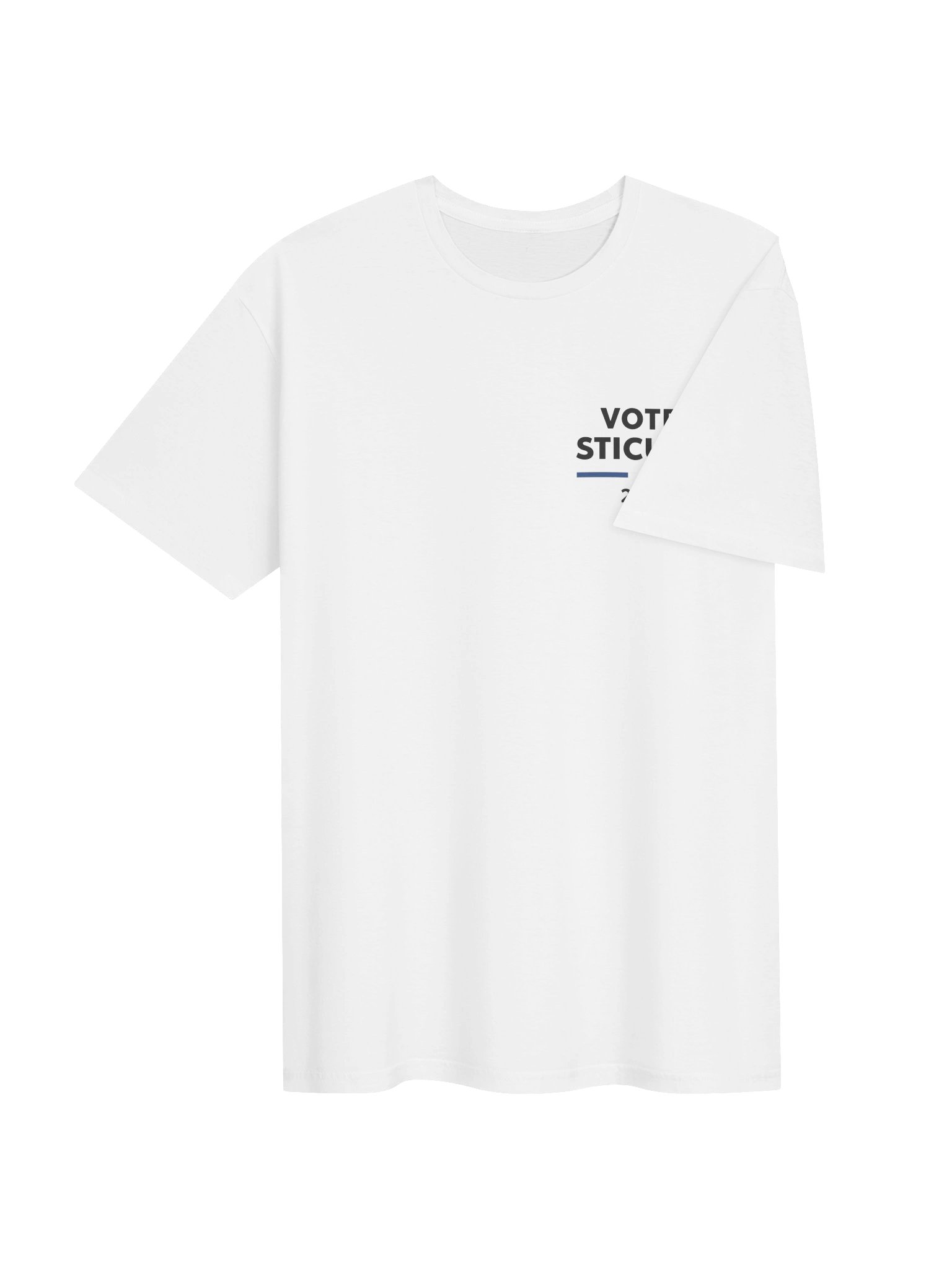 T-shirt "votez sticules 2027" imprimé avant-arrière product image (4)