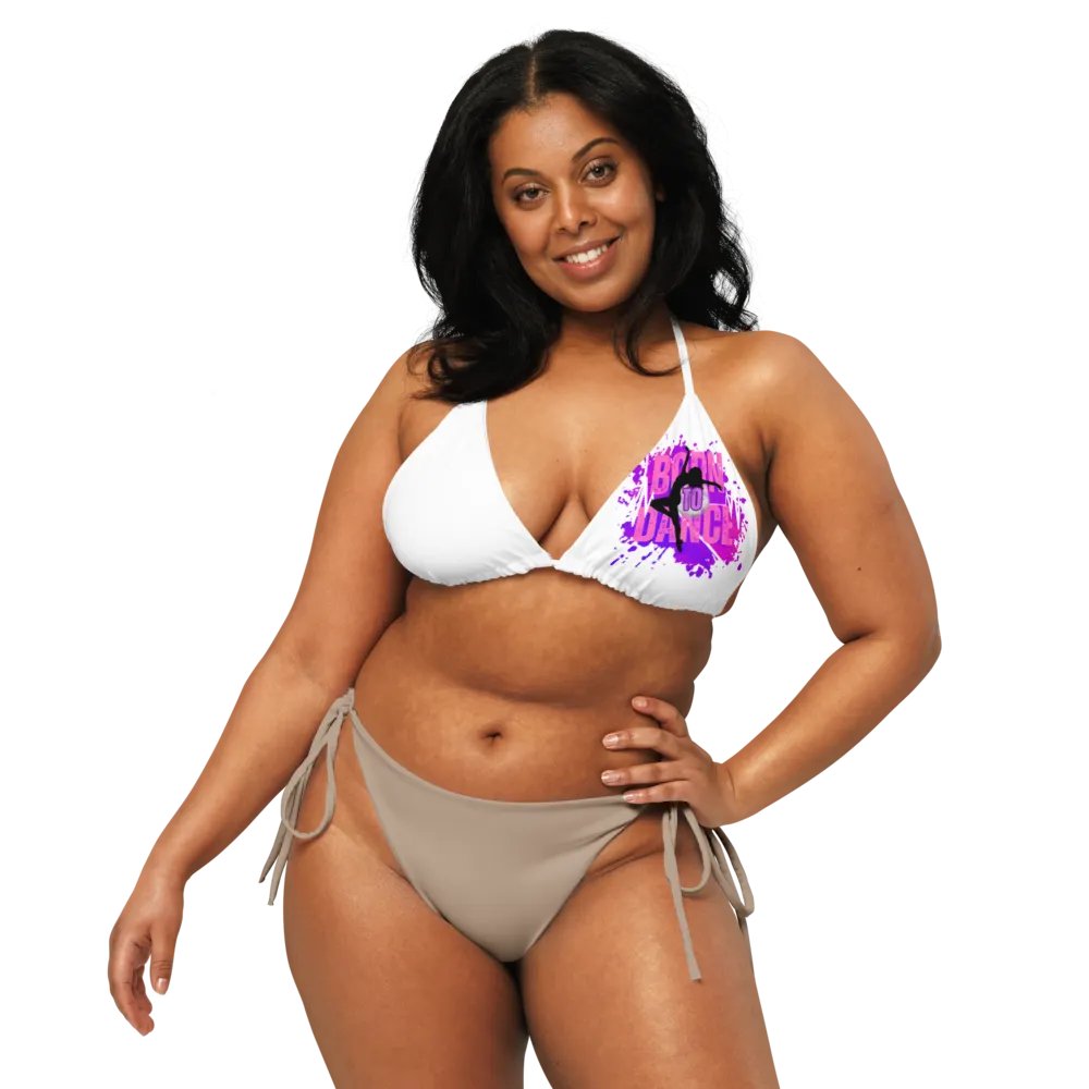 Born to Dance Her Silhouette String Bikini Top product image (8)