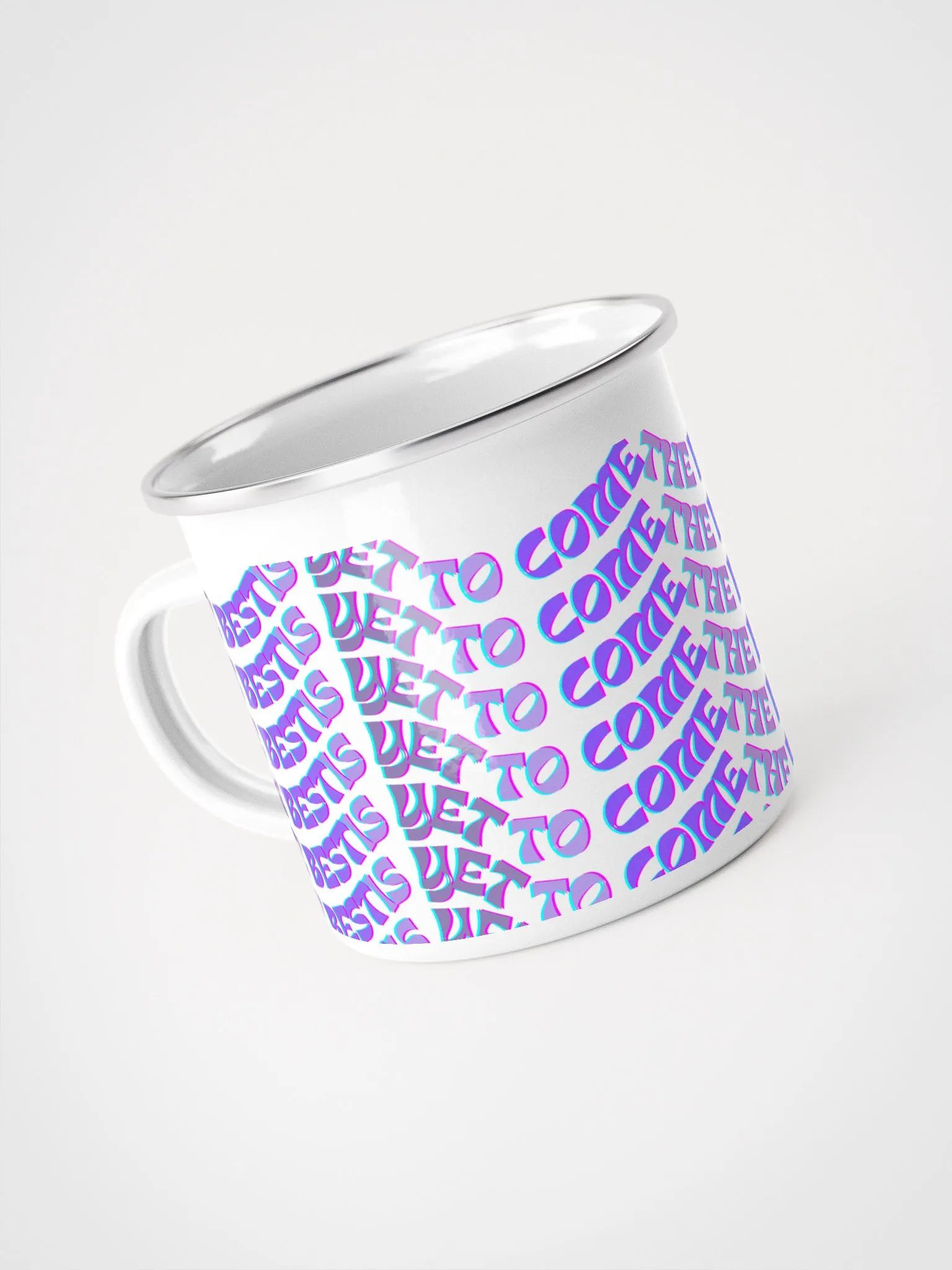 Colorful Affirmation Enamel Mug product image (1)