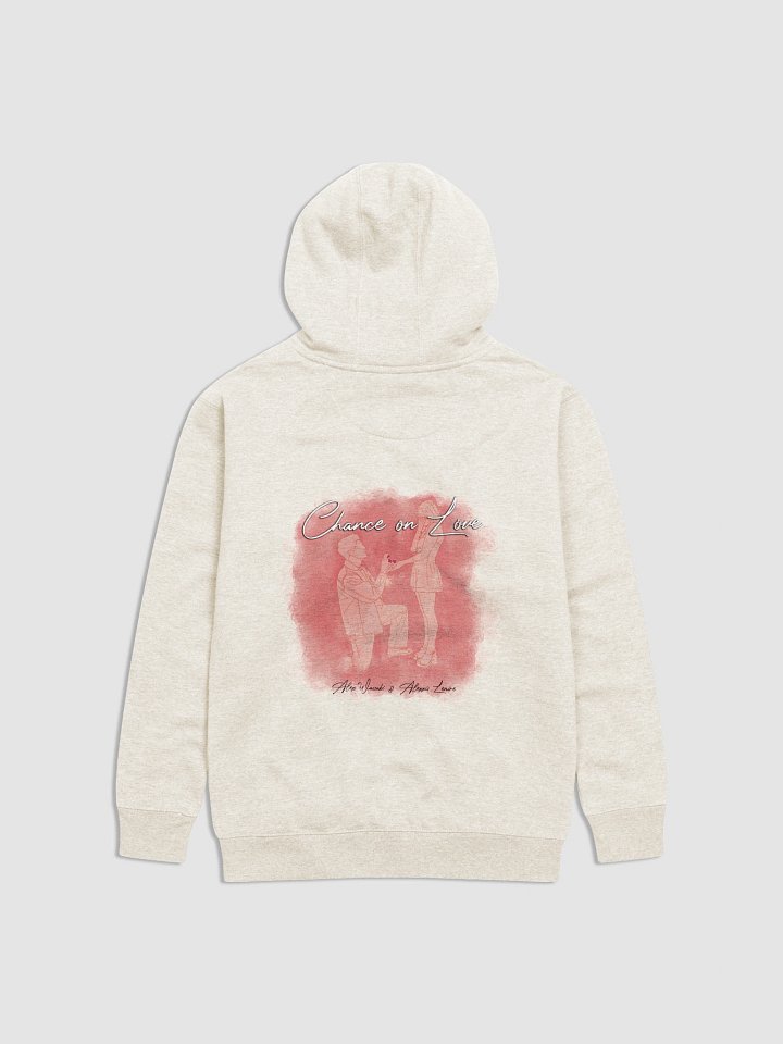 Wassabi 'Chance On Love' Regular Fit Hoodie - Bone product image (2)