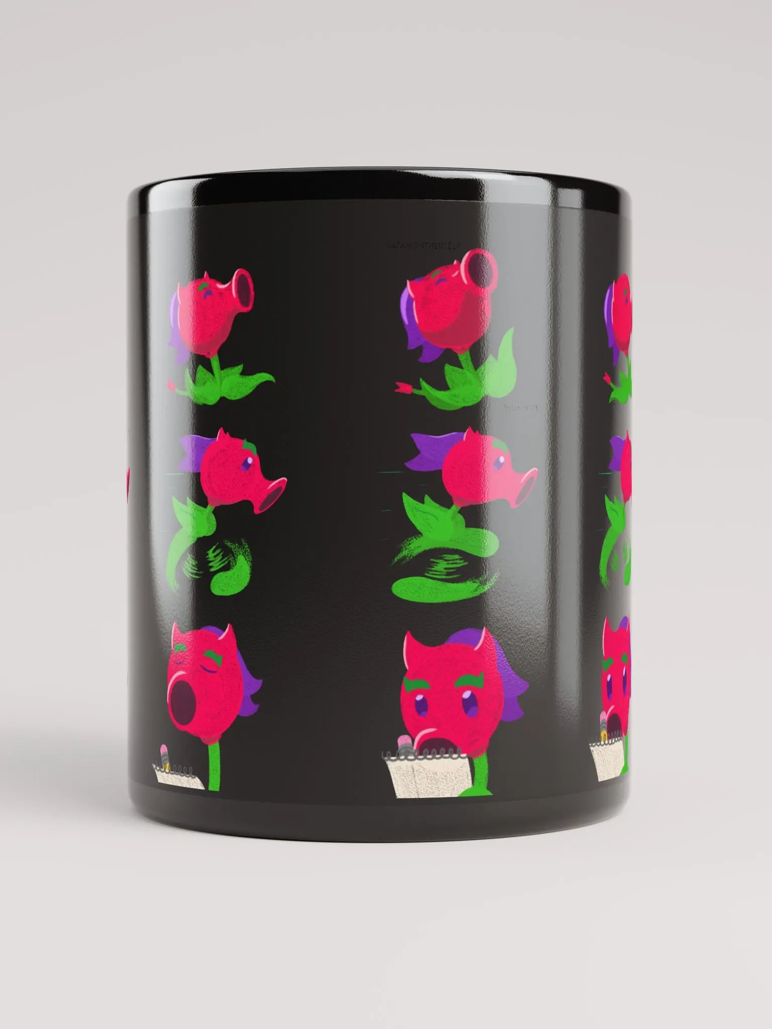 Spicy Pea Animation Mug - Black product image (5)