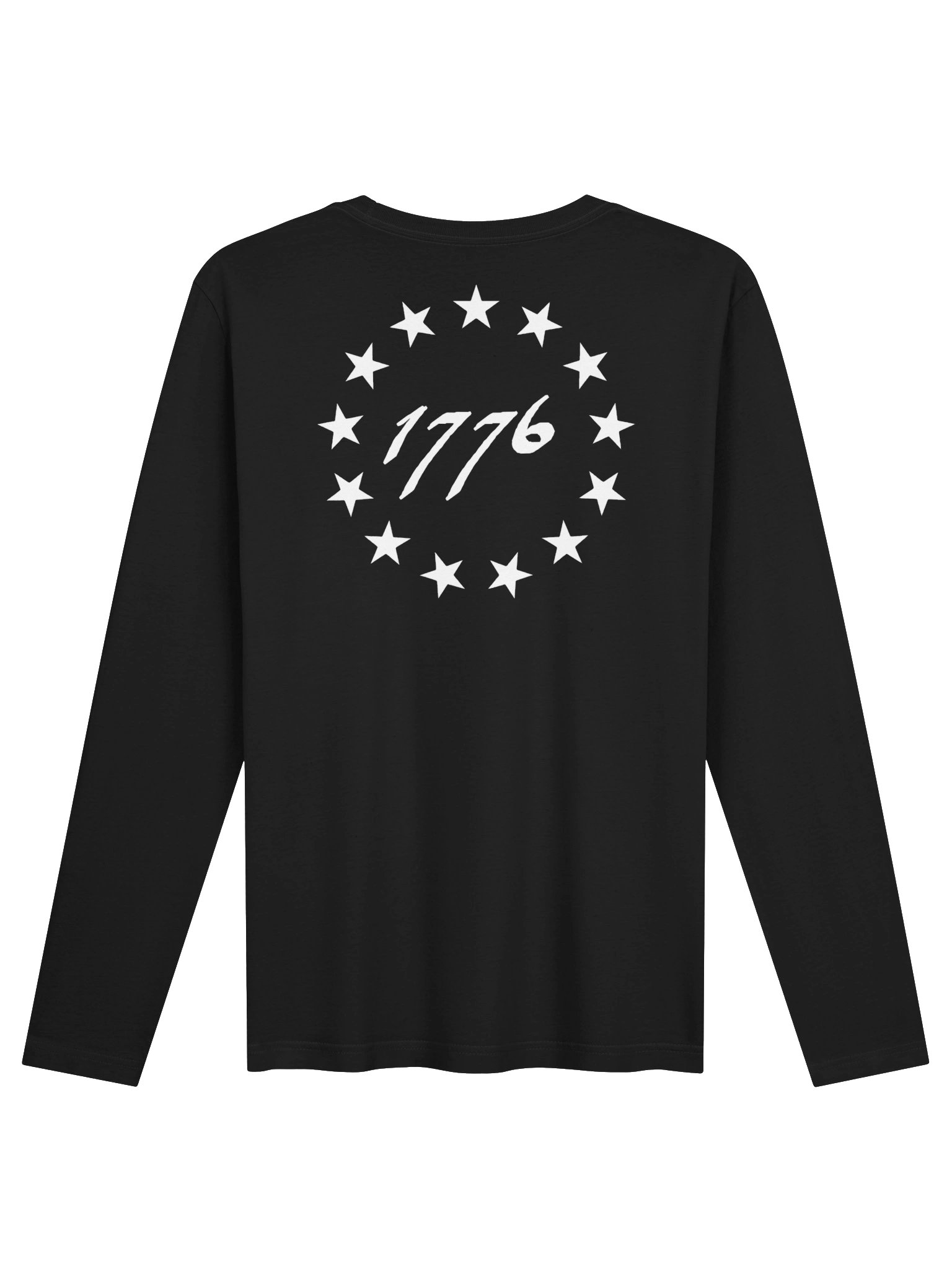 The “1776" Cotton Long Sleeve T-Shirt product image (4)