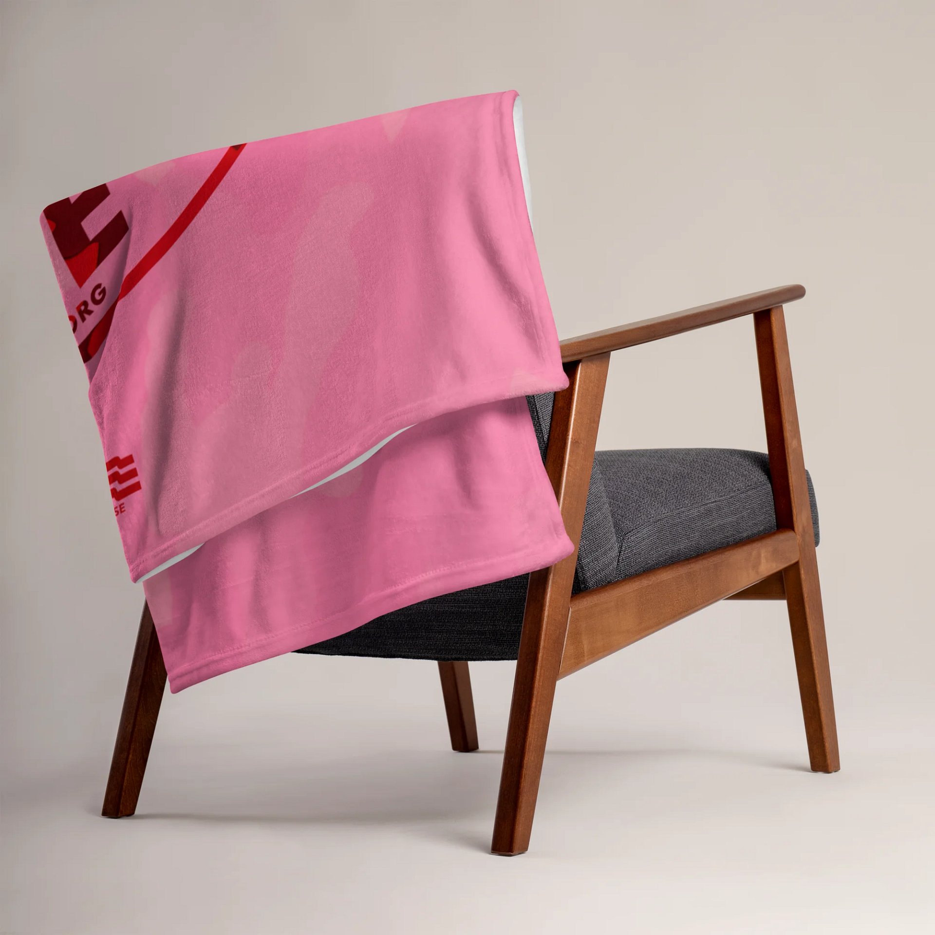 HONORUSVETS - PINK THROW BLANKET product image (8)