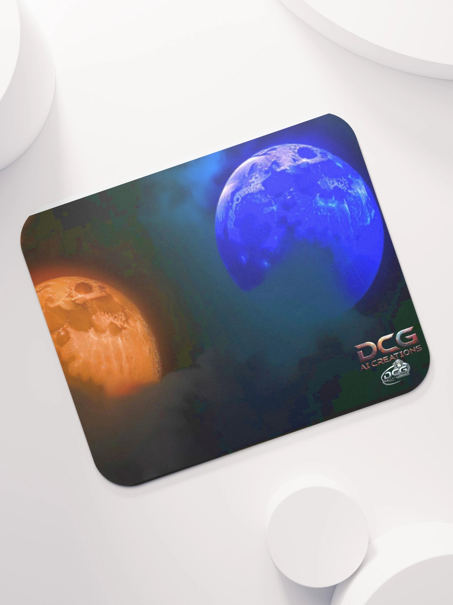 Celestial Dual Moon Mouse Pad product image (7)