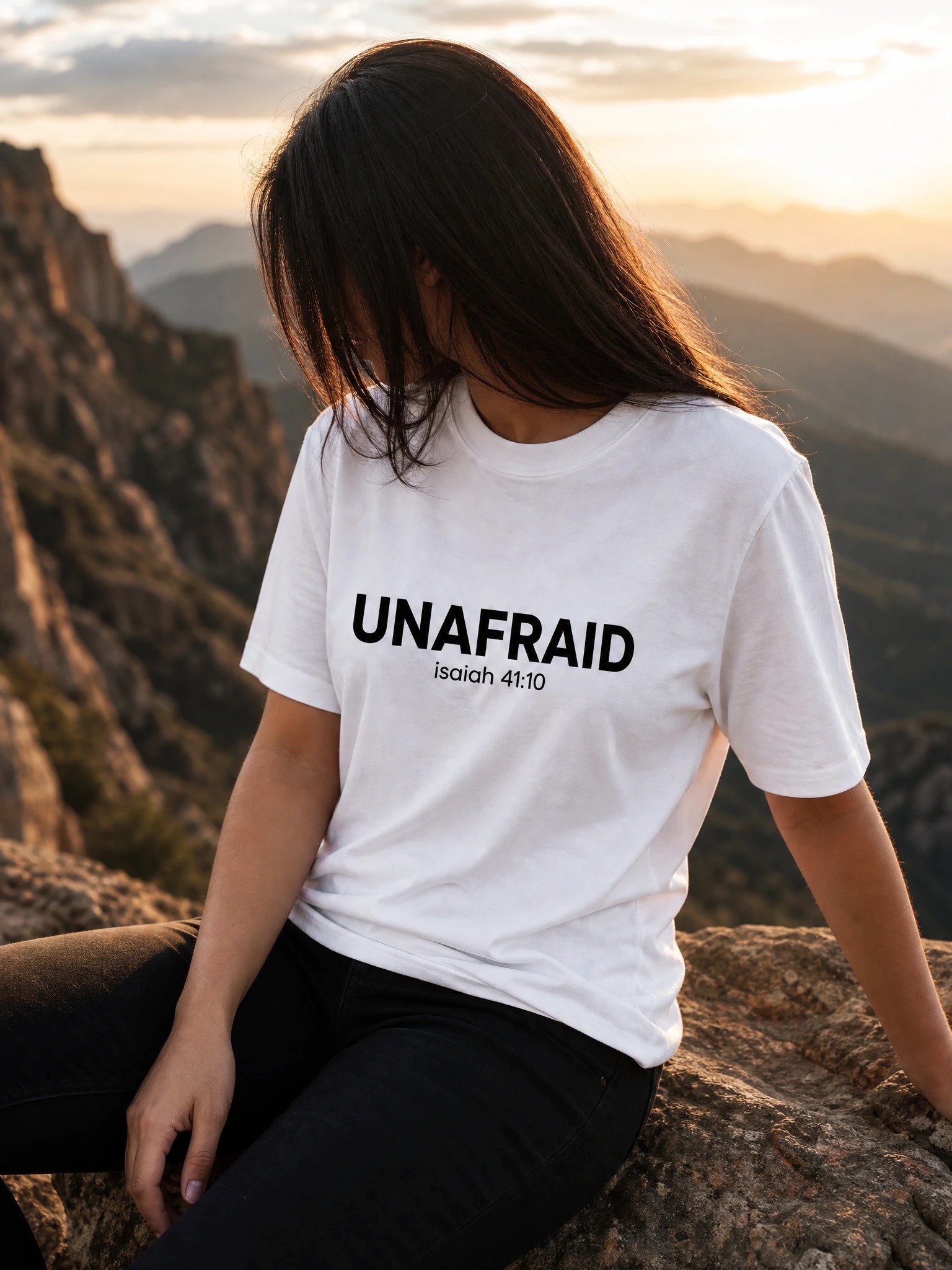 UNAFRAID White OG Shirt product image (1)