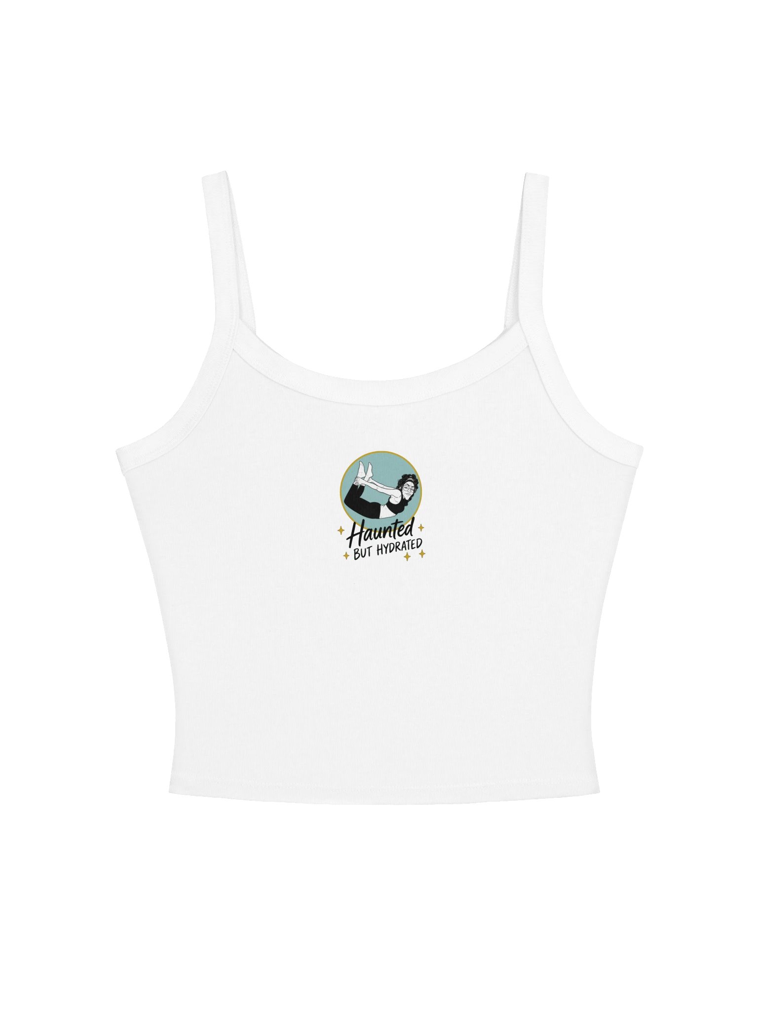 Lyn After Dark — Haunted But Hydrated Fitted Tank product image (1)