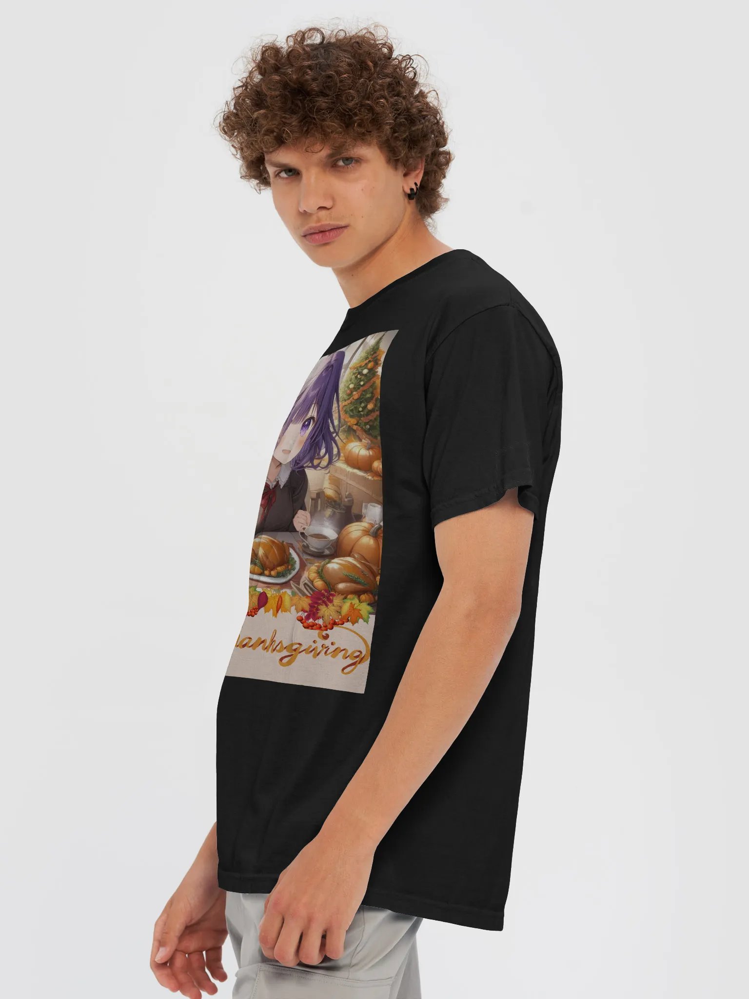 Anime Thanksgiving Feast T-Shirt product image (21)