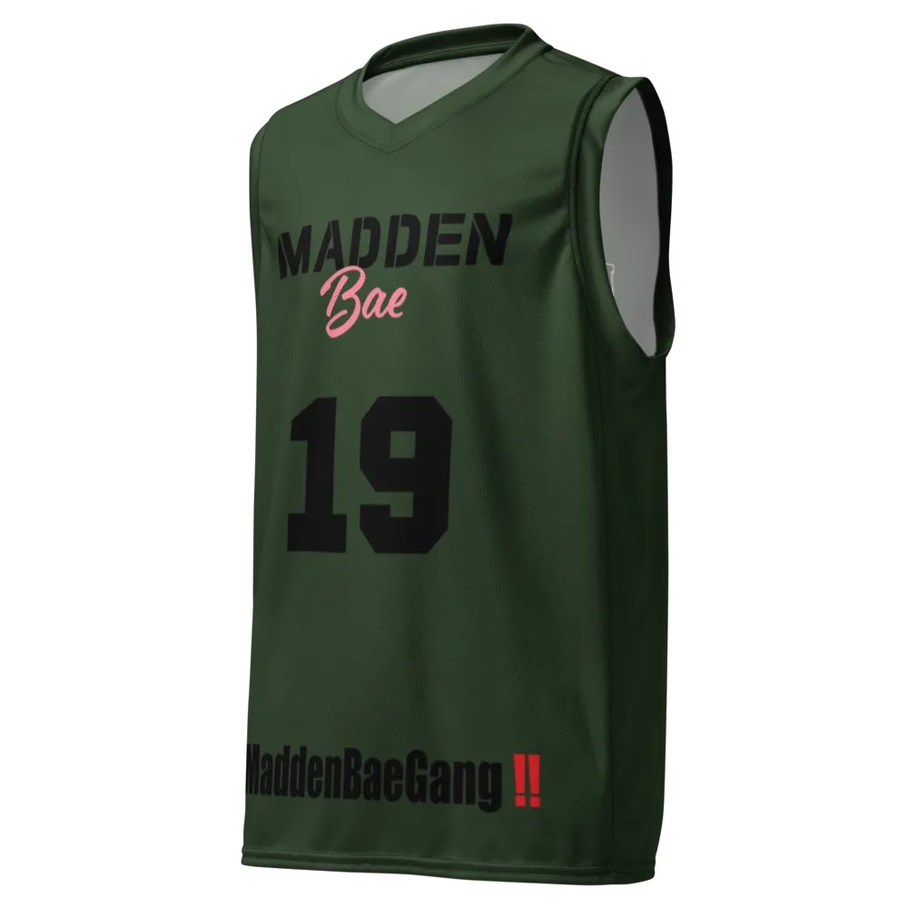 Madden Bae Jersey 👨‍🎨 (Green+ Black Logo) product image (8)
