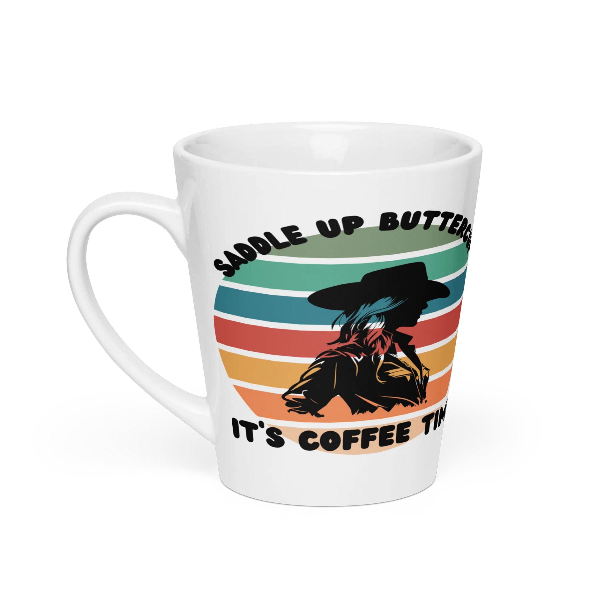 Cowboy Coffee Time Latte Mug product image (1)