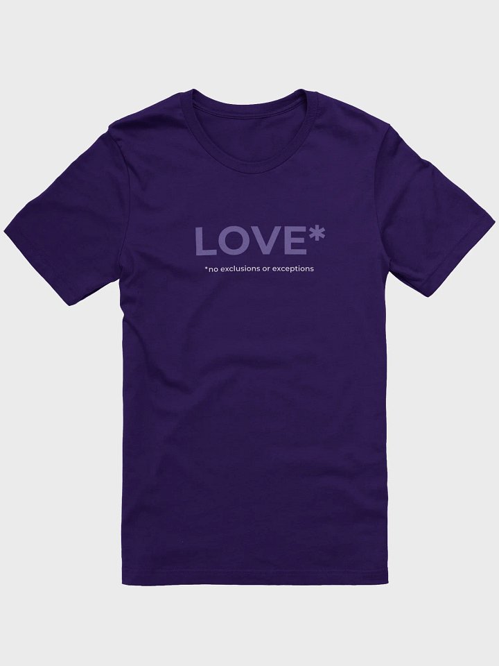 LOVE Asterisk Super-Soft Tee product image (1)