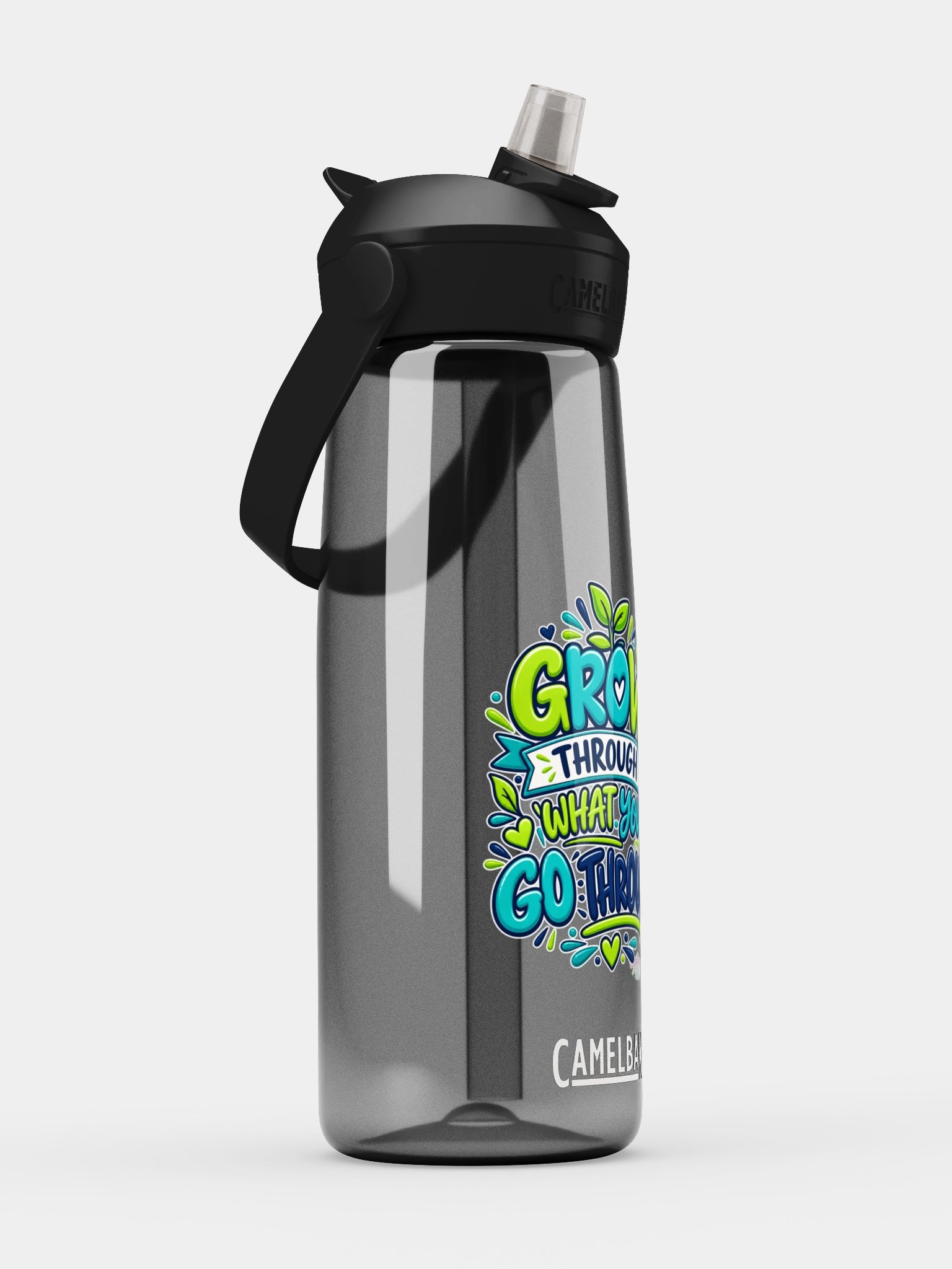 CamelBak Thrive® Flip Straw Inspirational Water Bottle - Grow Through What You Go Through. product image (3)