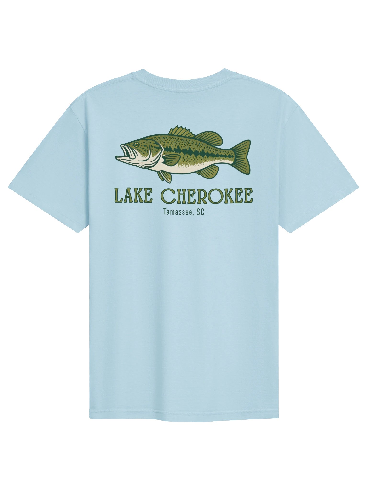 Lake Cherokee Bass Tee product image (9)
