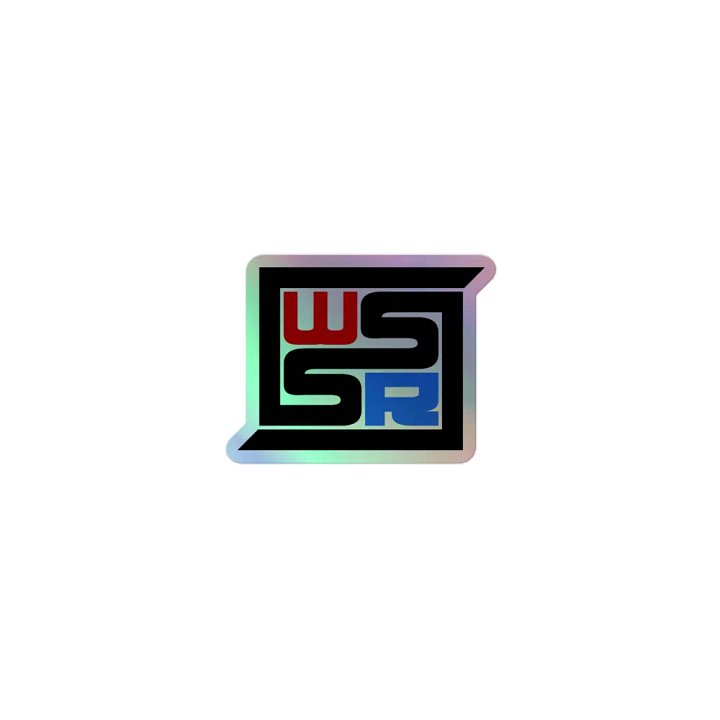 WSSR Holographic Sticker product image (1)