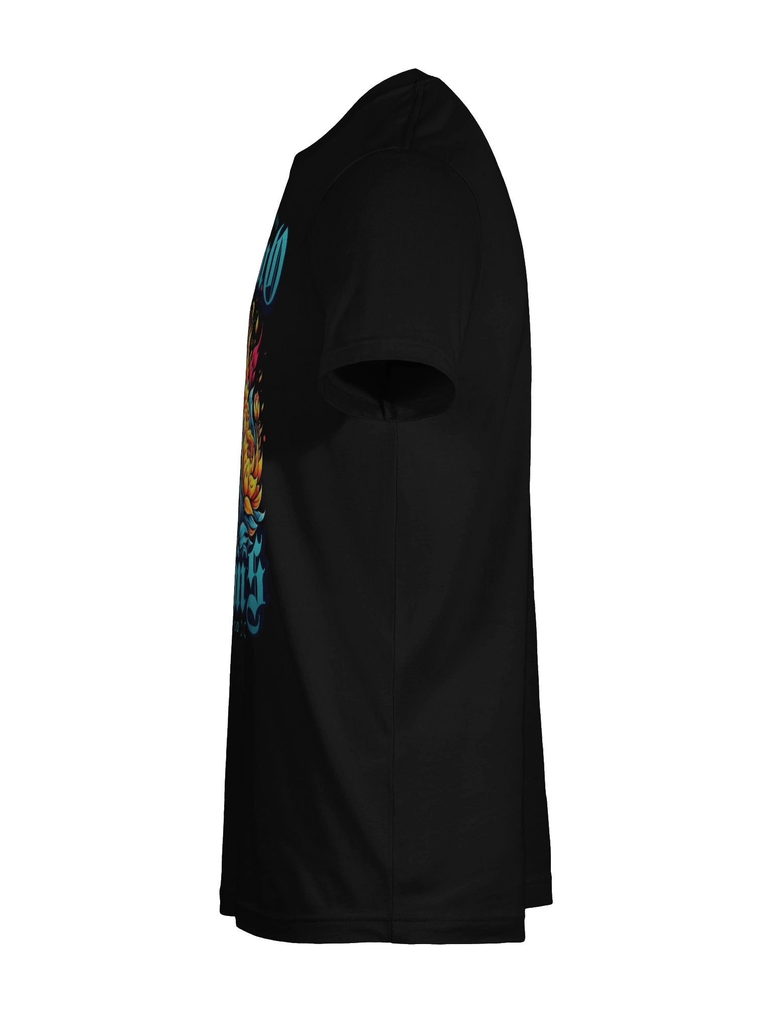 Fiery Floral Inferno Blooms T-Shirt: A Y2K Fashion Statement product image (95)