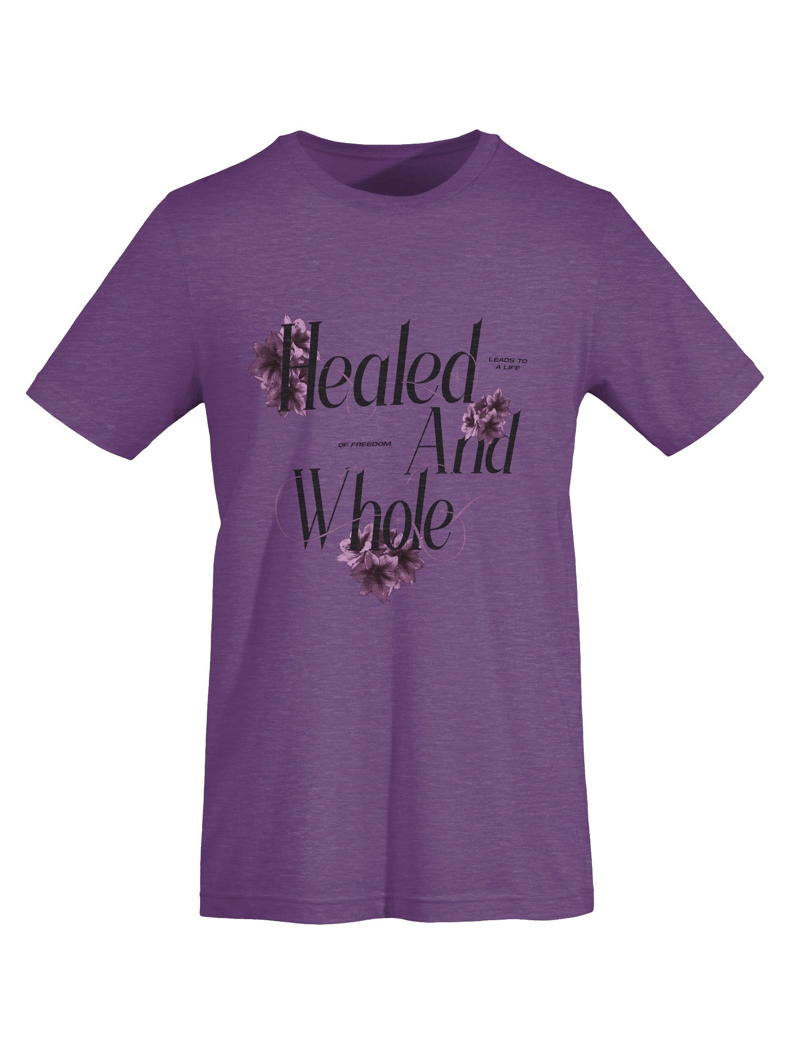 Logo shirt w/ flowers product image (5)