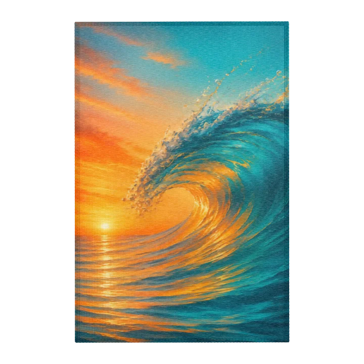 Turquoise Crest - The Rug product image (1)