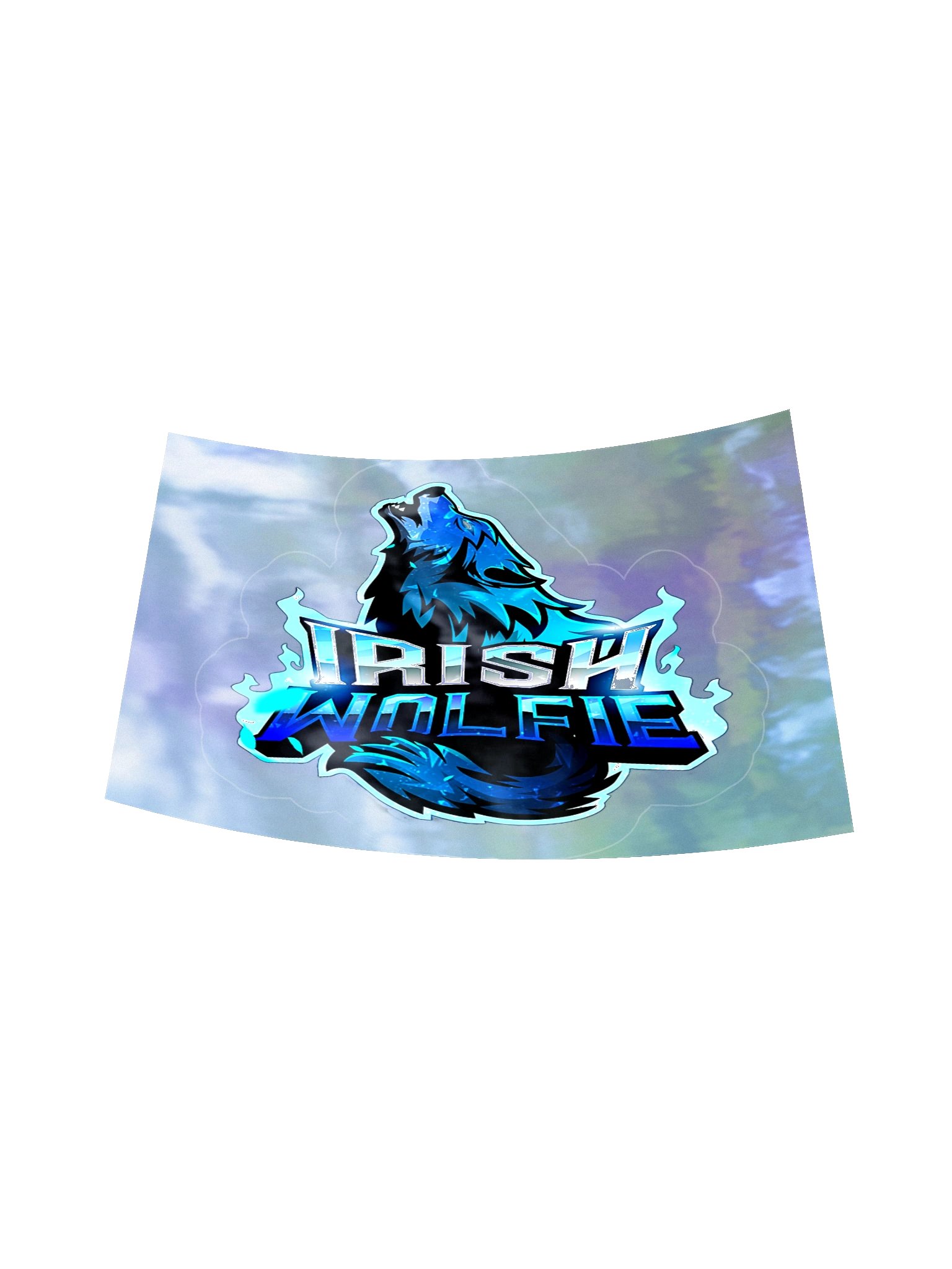 Official Irish Wolfie Holographic Sticker product image (18)