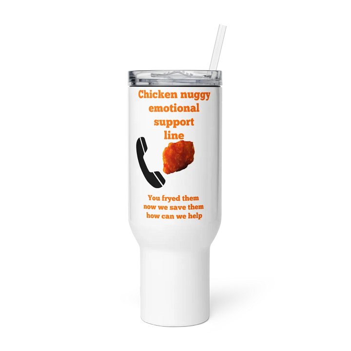 Nuggy Support Hotline Travel Mug product image (2)