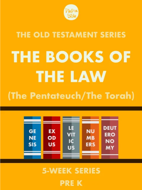 THE OT: THE BOOKS OF THE LAW (THE PENTATEUCH) - Preschool product image (1)