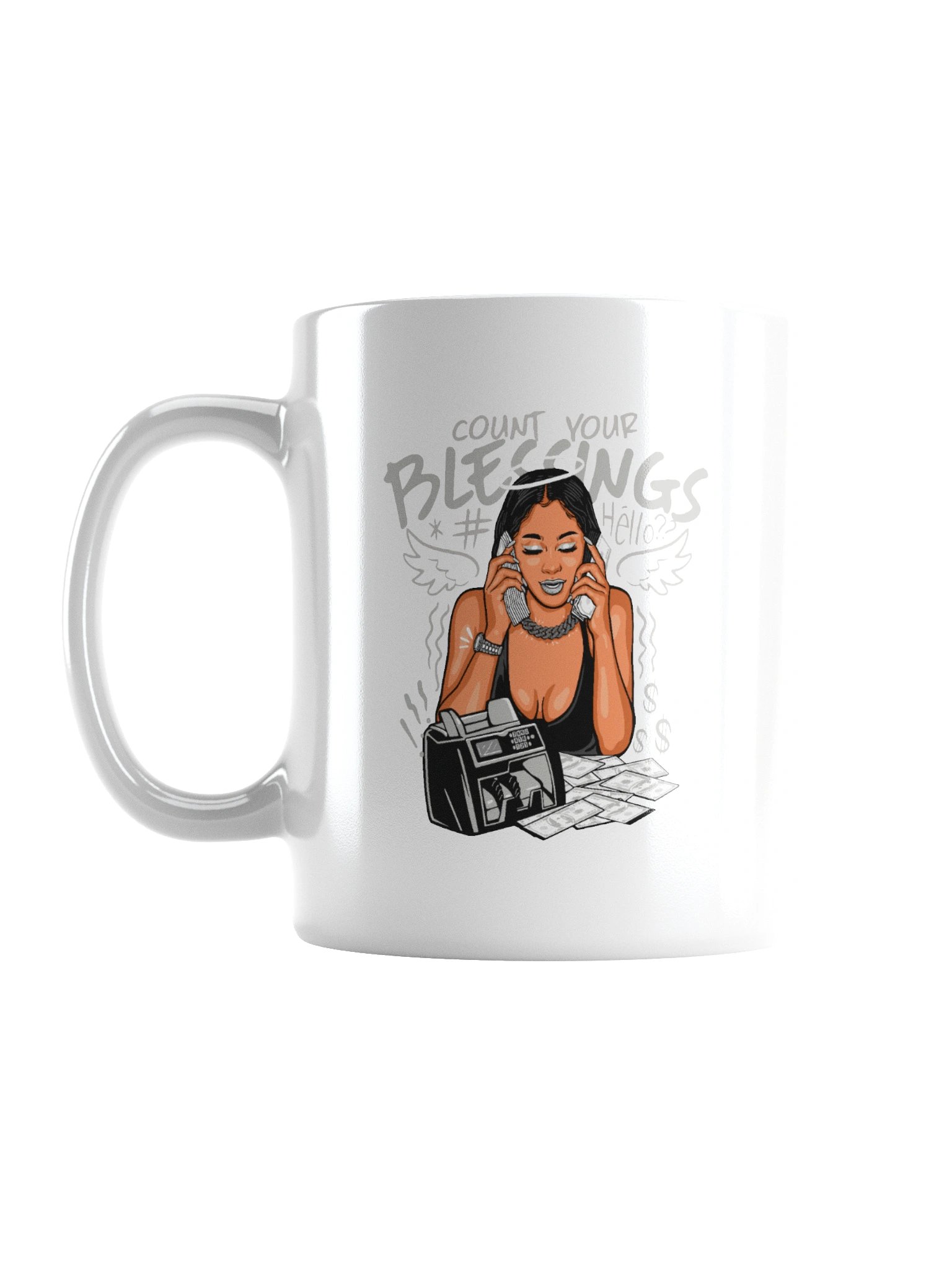 Ceramic Mug – CYB Modern Graphic Coffee Mug for Daily Use product image (1)