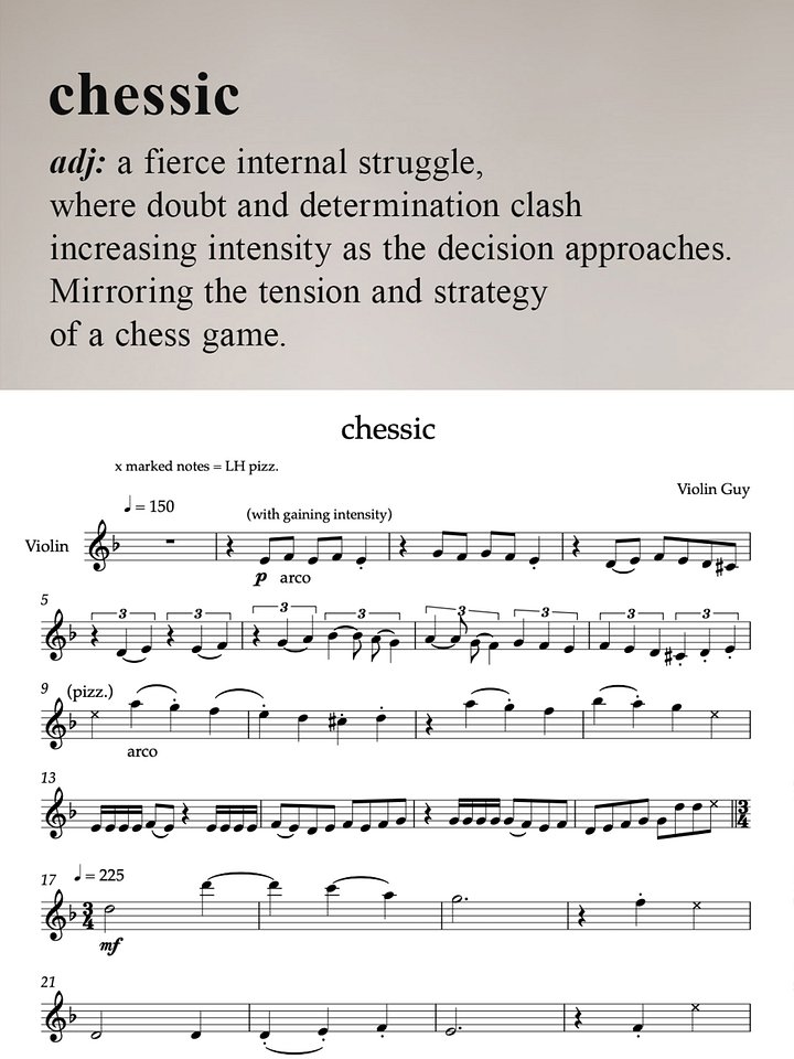 chessic - Sheet Music product image (1)