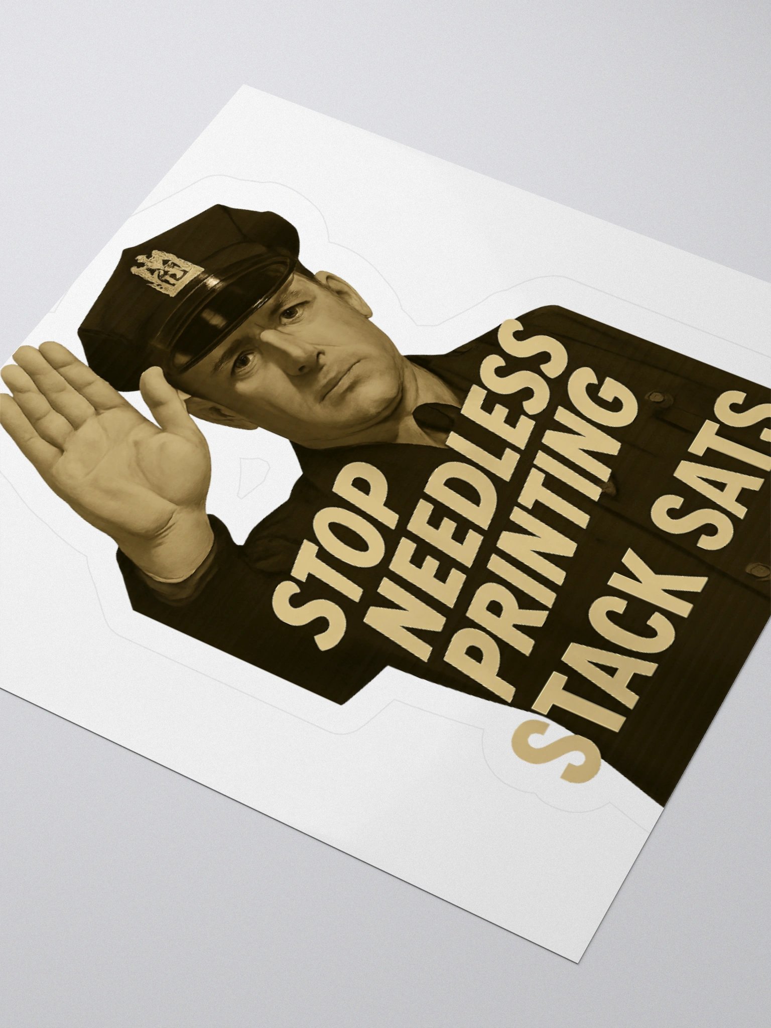 Stop Needless Printing Sticker product image (11)