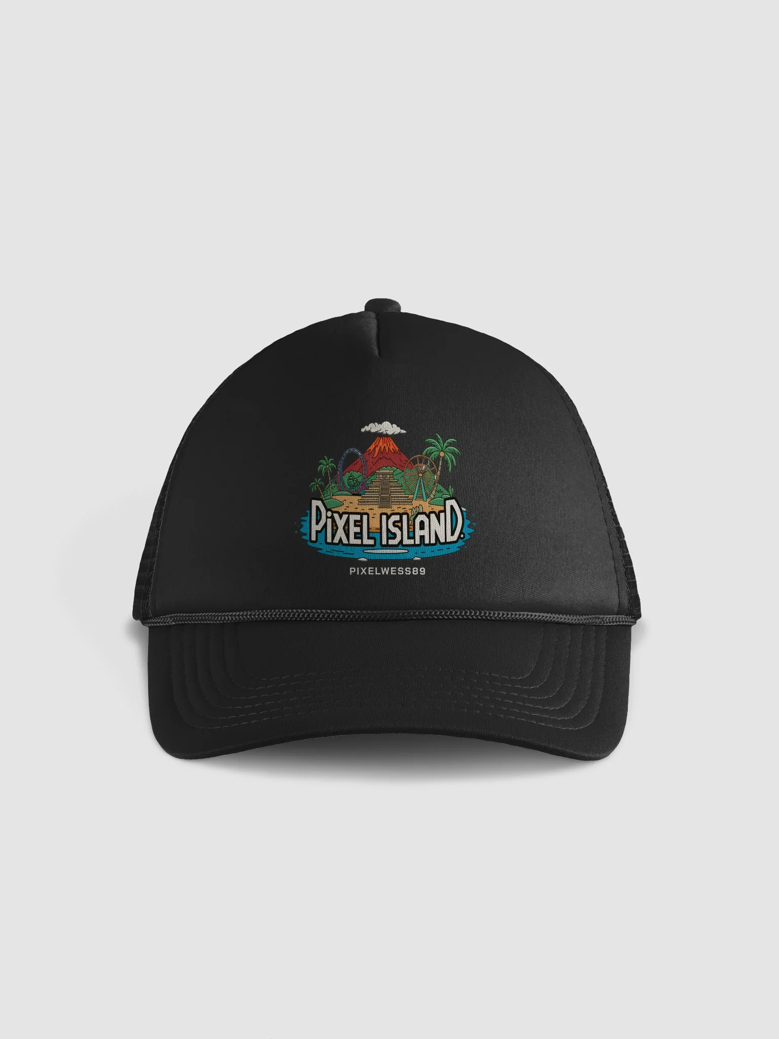 Pixel Island - Trucker Hat product image (1)