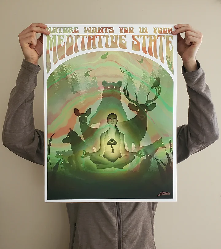 Meditative State - Print product image (1)