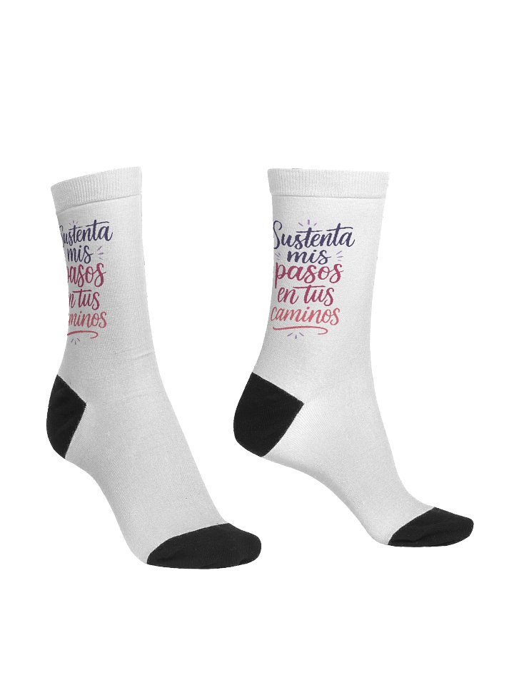 Christian Crew Socks (Spanish) – Psalm 17:5 product image (1)