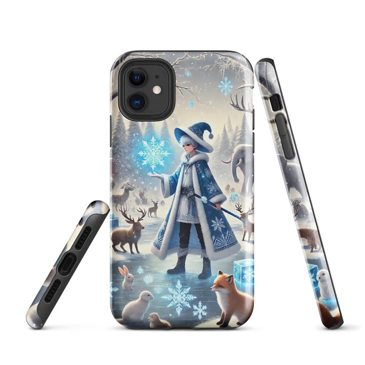 Winter Enchanter iPhone Tough Case – Frostbound Magic product image (1)