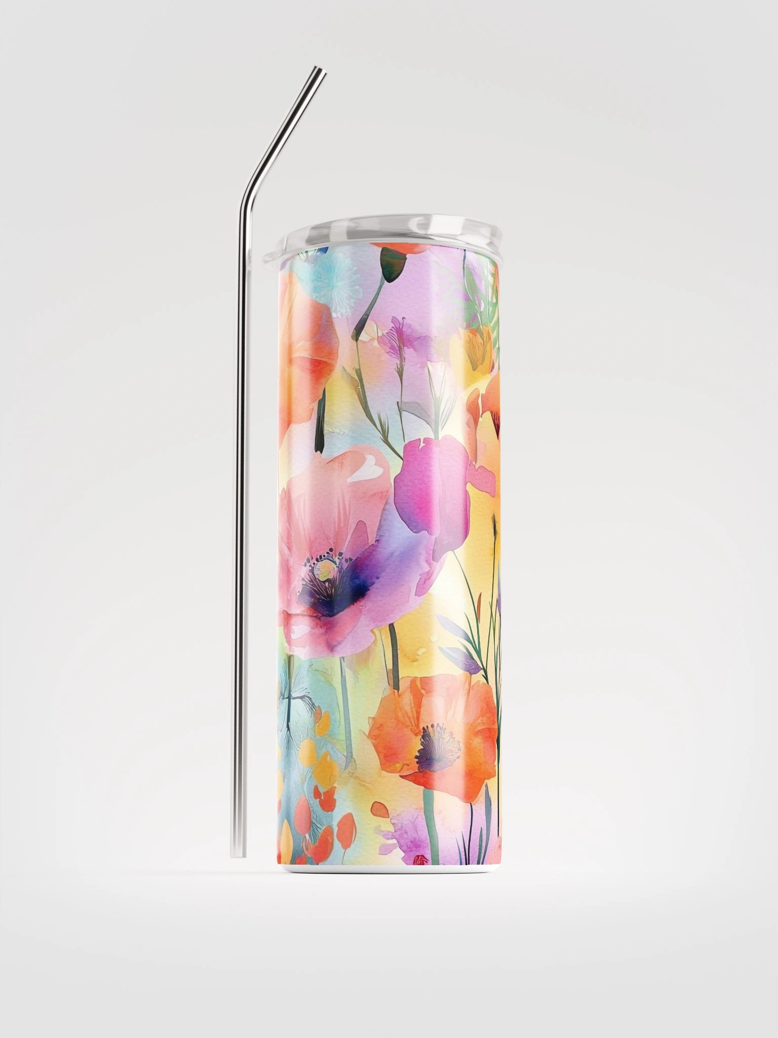Floral Rush Stainless Steel Tumbler product image (1)