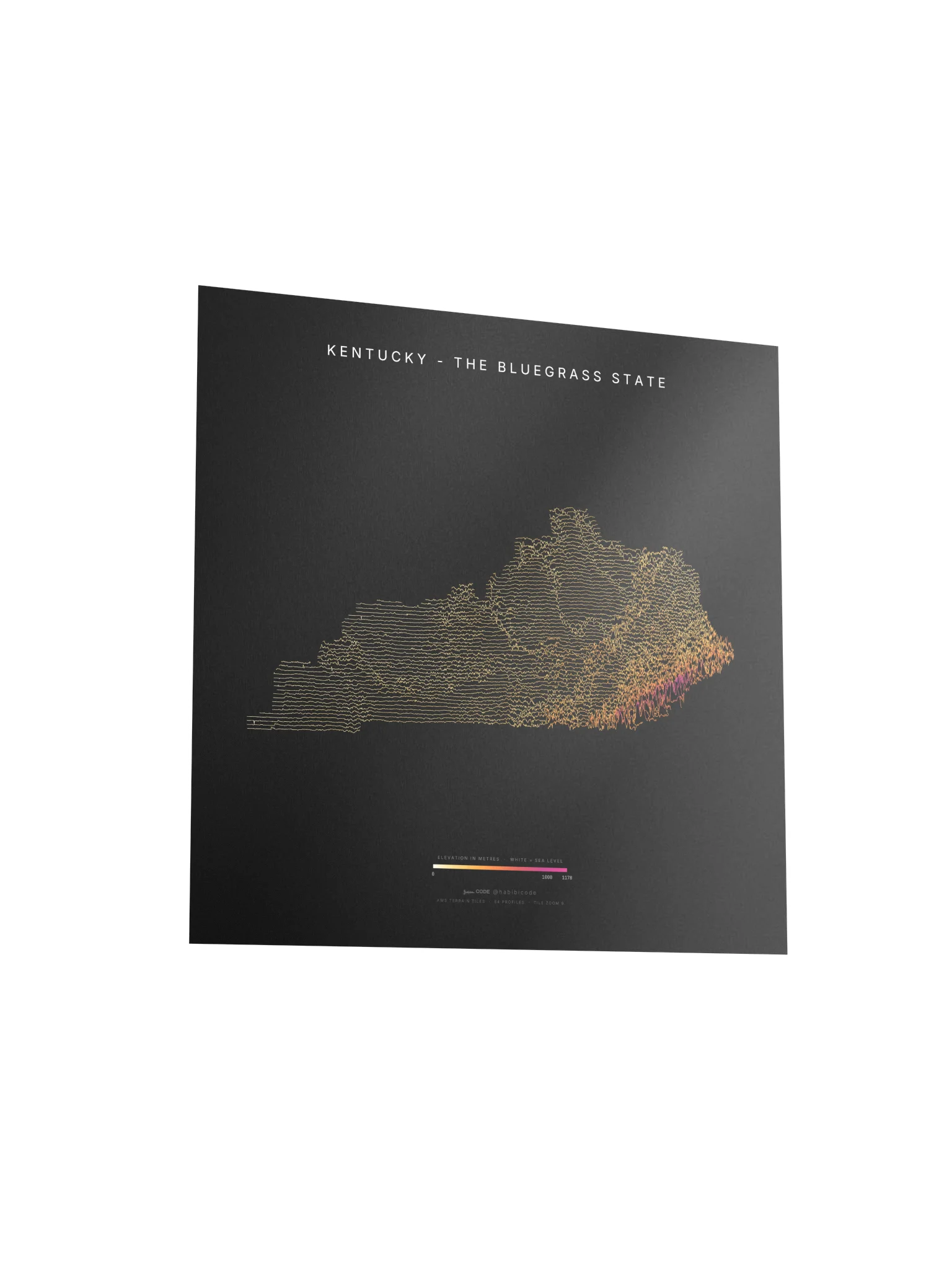Ridgeline Poster - Kentucky product image (3)