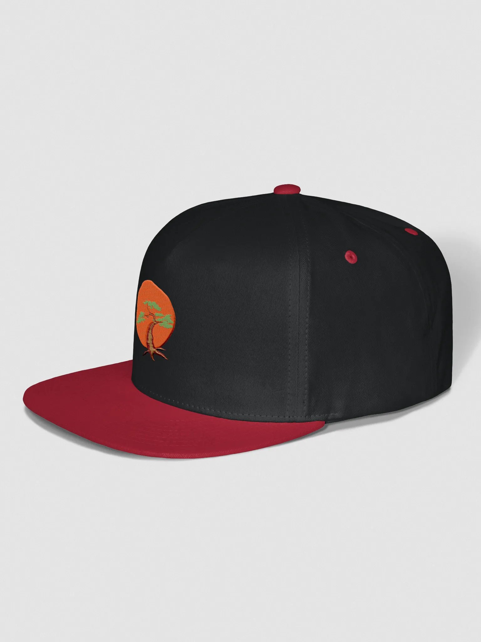 Exotic Bonsai Sunset Tree Snapback Cap product image (2)