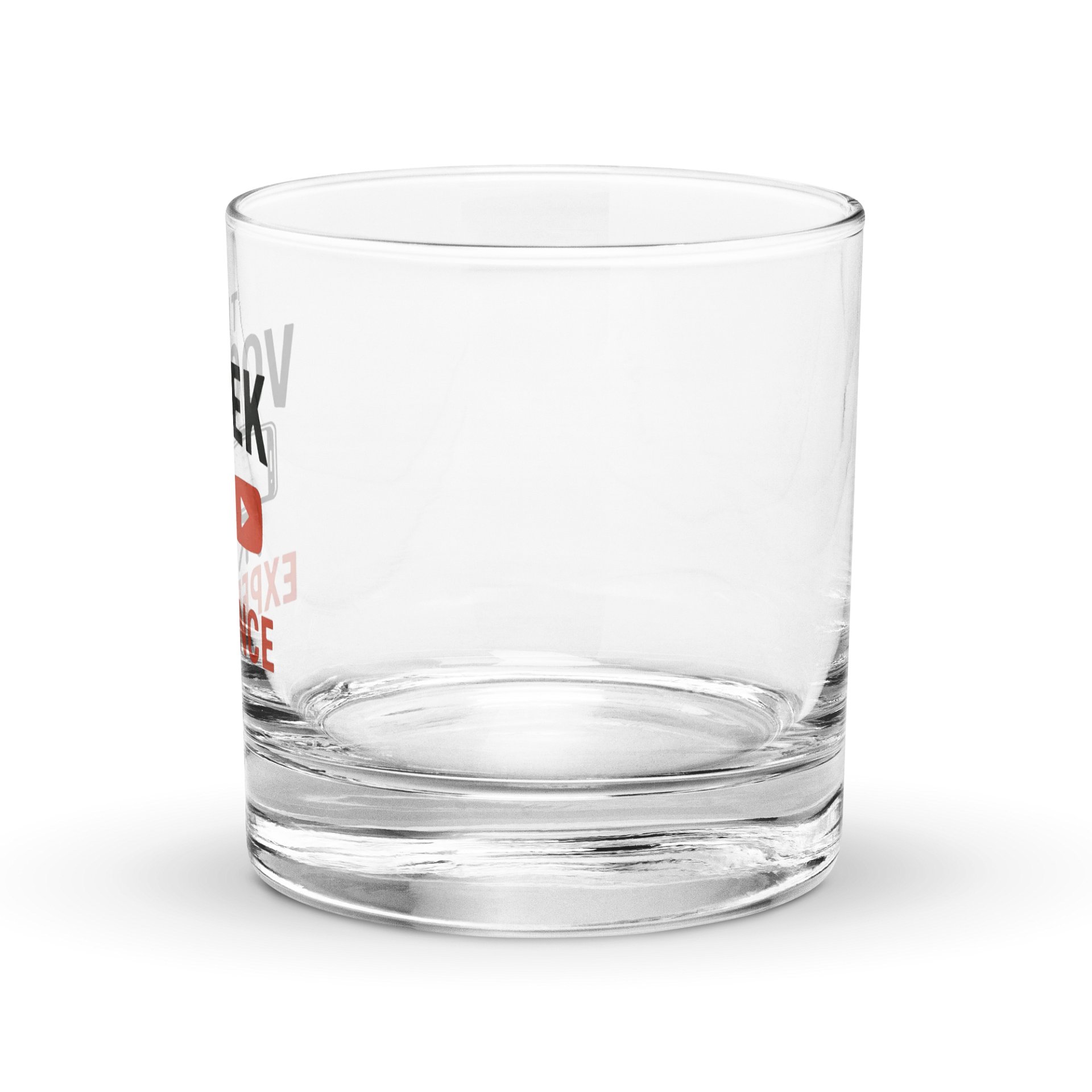 The Vochek Experience Logo Rocks Glass product image (2)