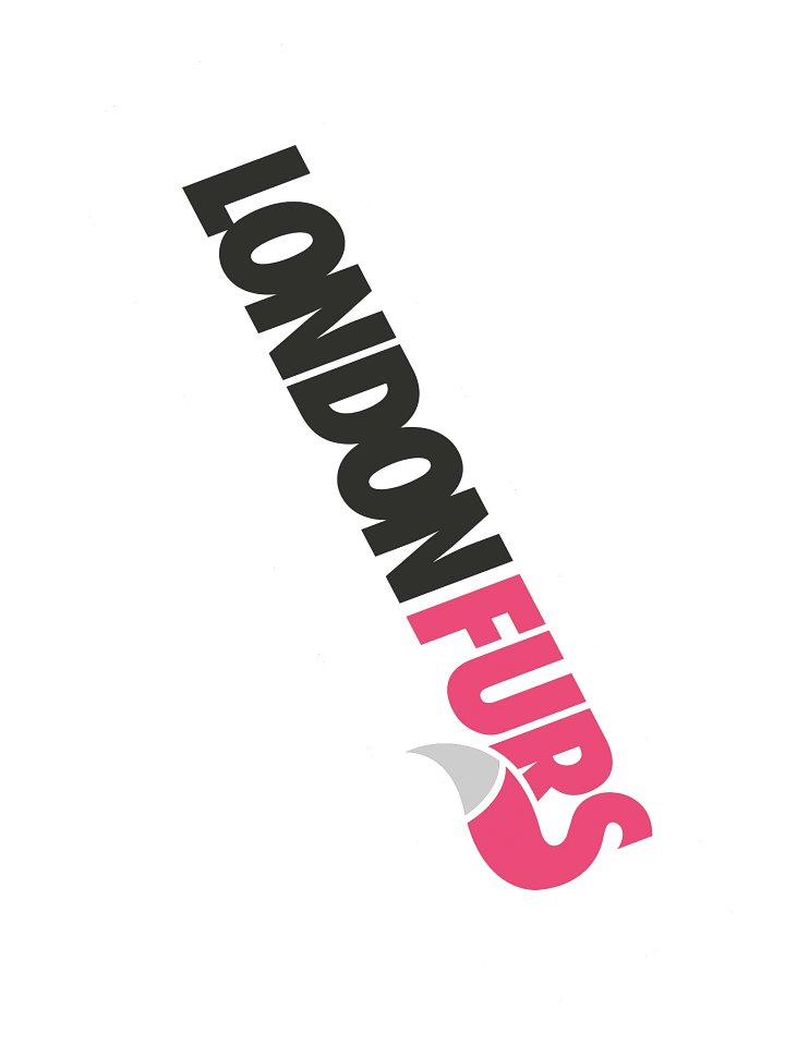 LondonFurs Logo Black Red - Sticker product image (2)