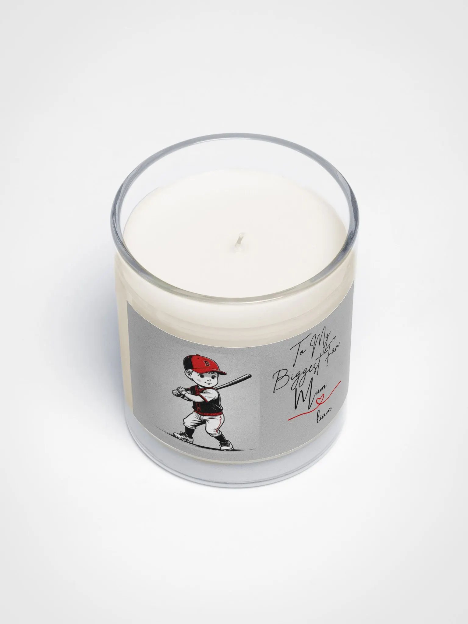 Batter Up! Personalized Baseball Candle product image (3)