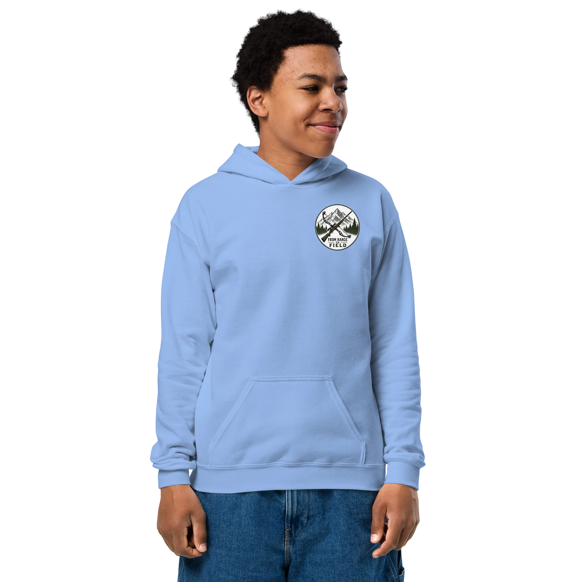 Gildan Youth Hoodie — From Range To Field product image (2)