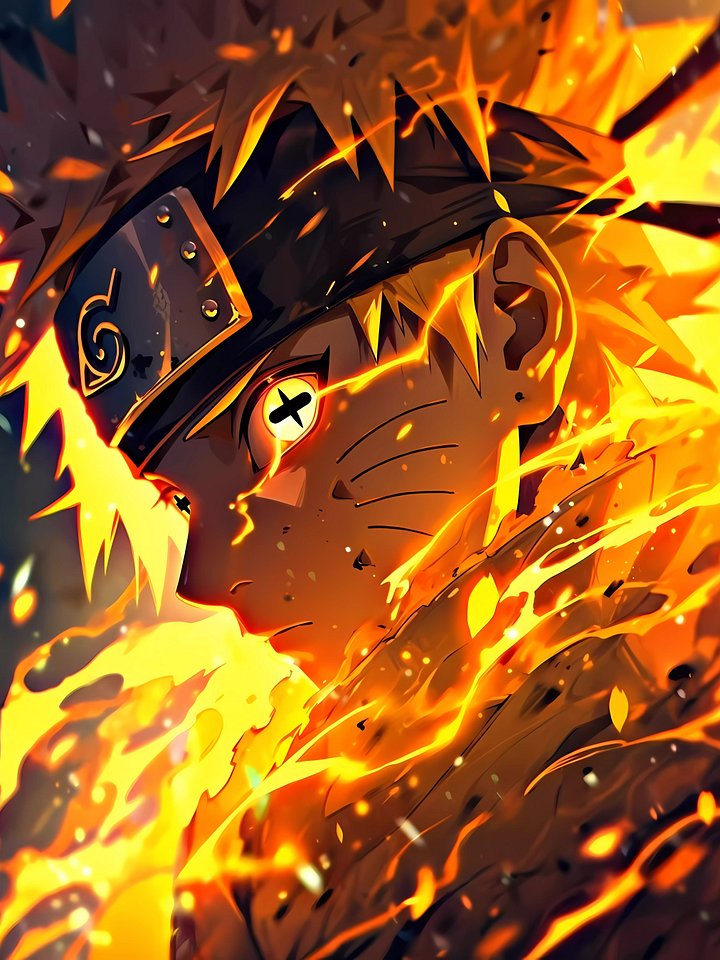 Naruto Six Path Sage Mode Metal Print product image (1)