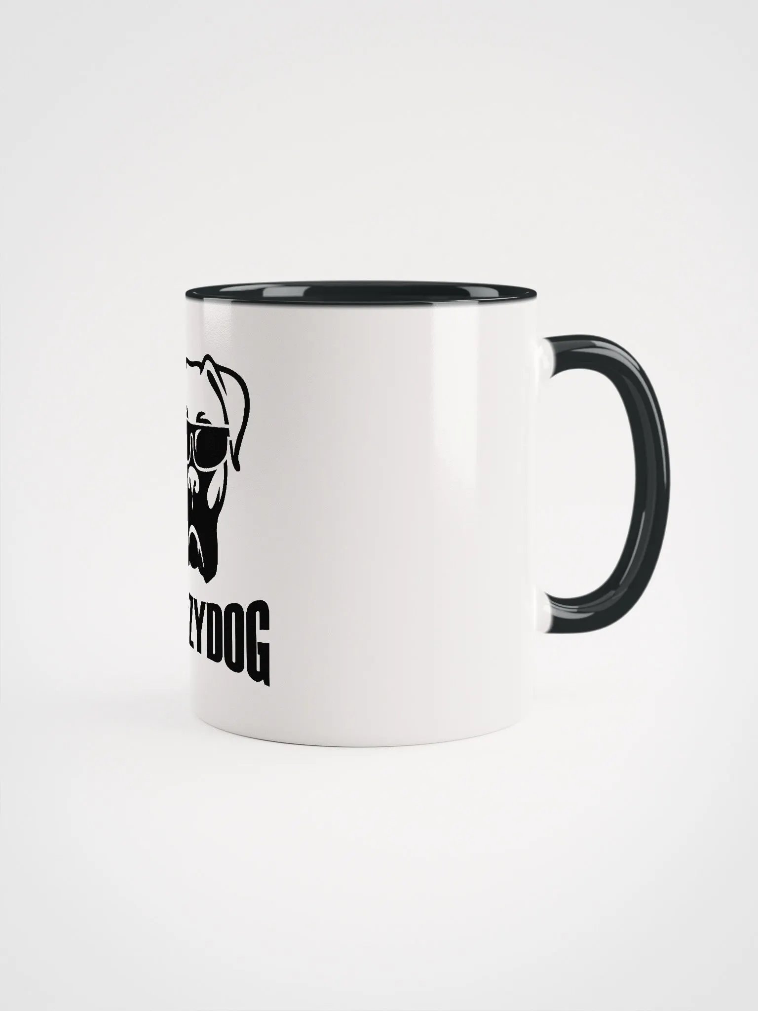 CrazyDog Ceramic Mug with Color Inside product image (2)