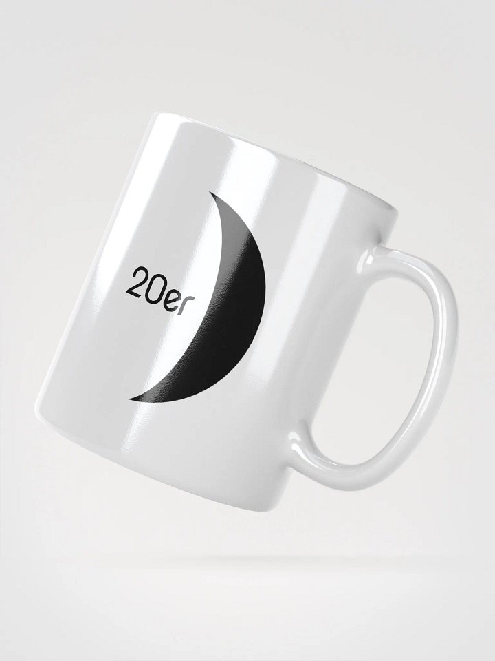 20er Waning Gibbous (White Glossy Mug) product image (2)