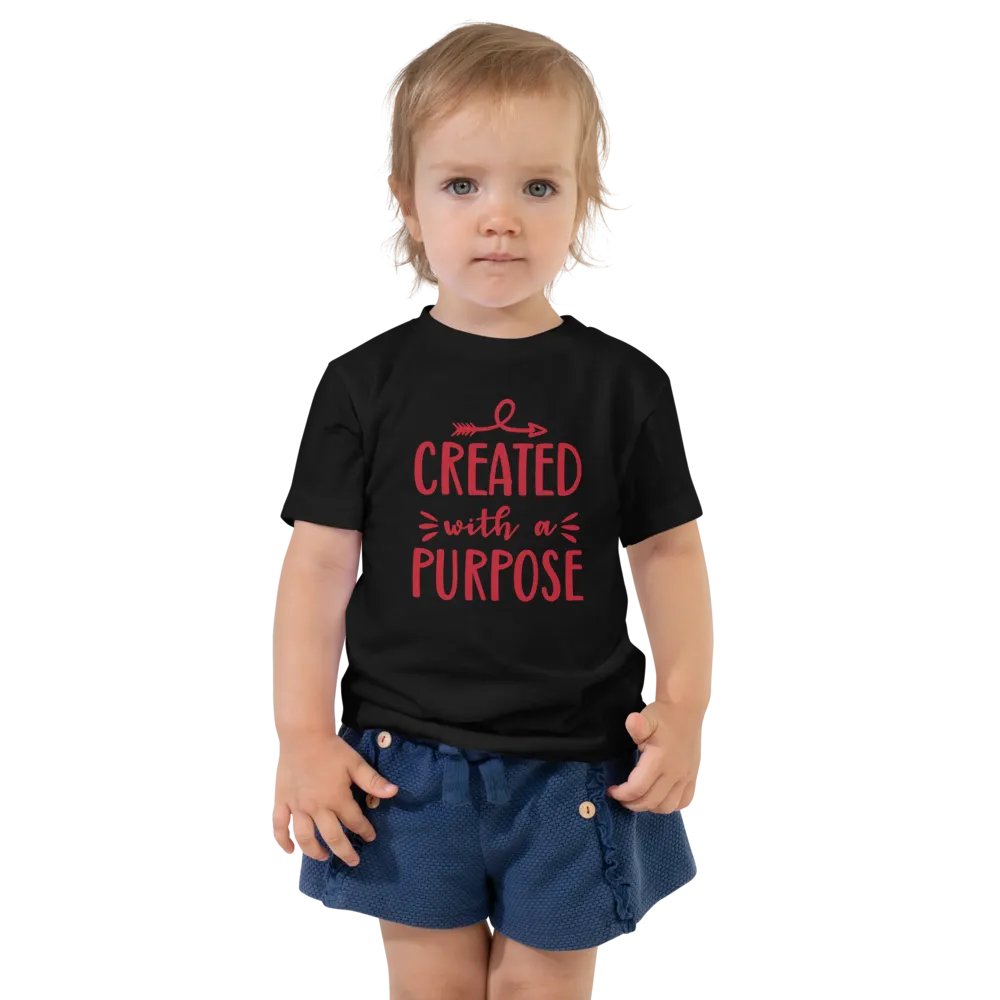 'Created with a Purpose' Toddler Tee product image (2)